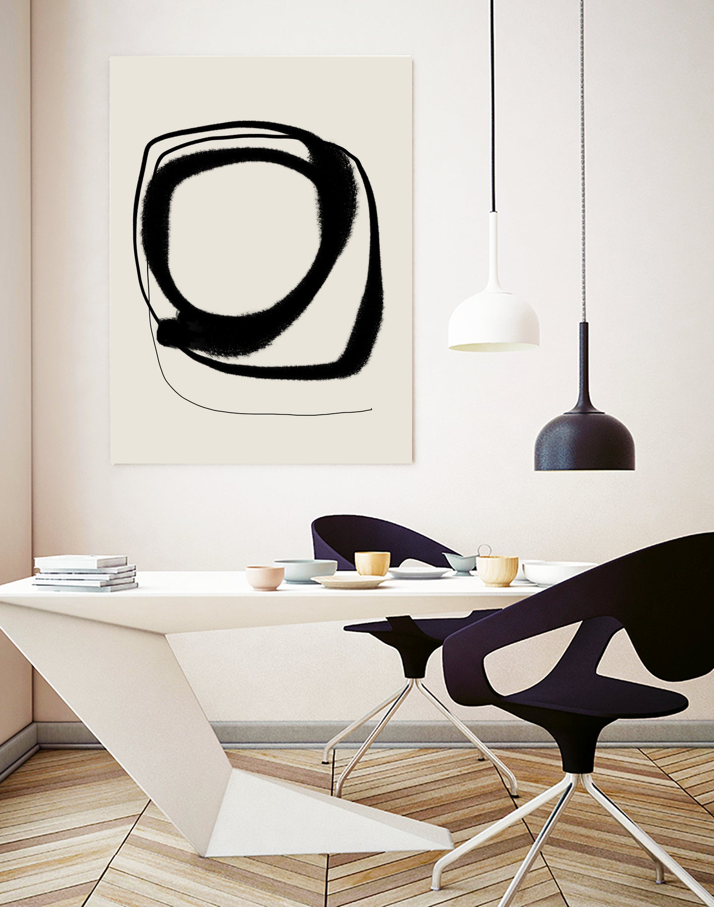 September collection by Art Tonial on GIANT ART - white shape
