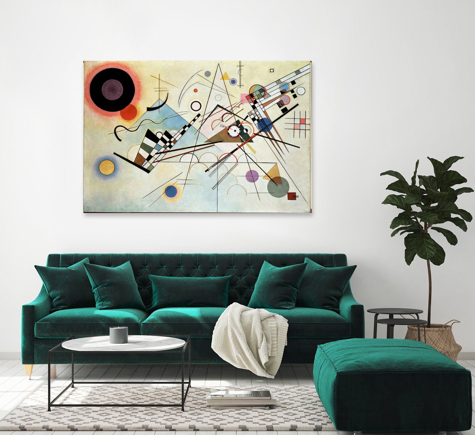 Composition VIII, 1923 by Wassily Kandinsky on GIANT ART