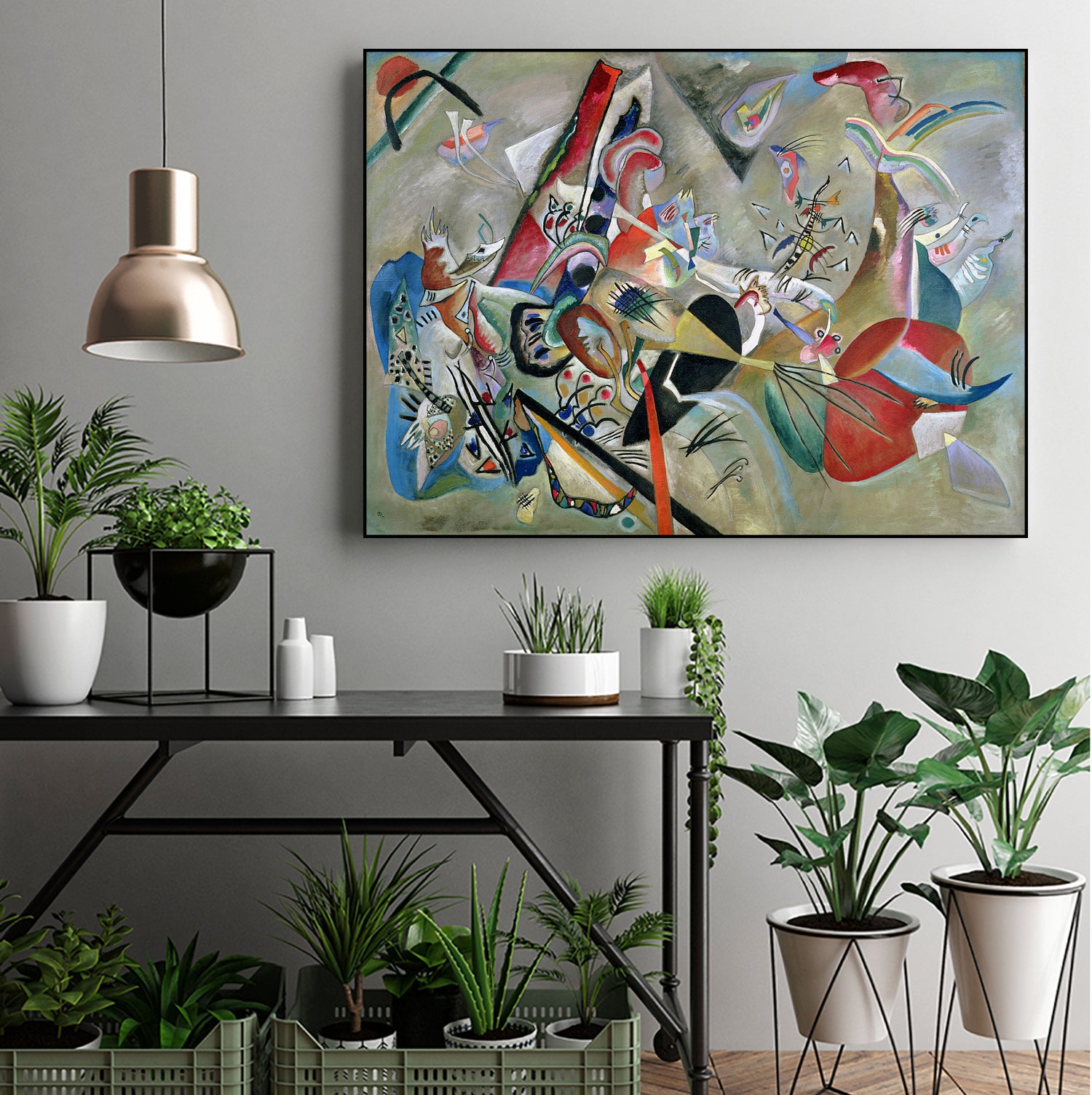 In the Grey, 1919 by Wassily Kandinsky on GIANT ART