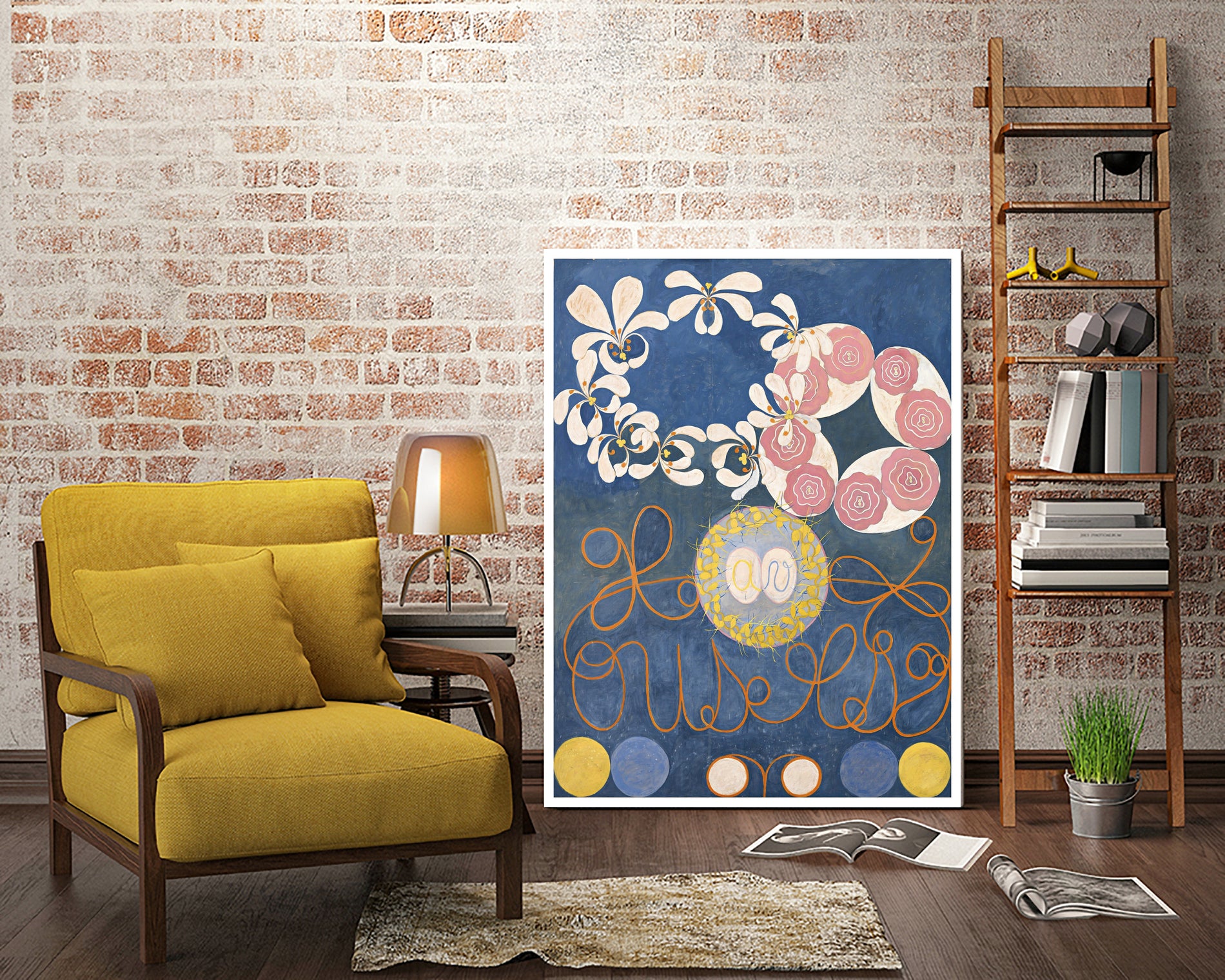 The Ten Largest, Childhood, No.1, Group IV, 1907 by Hilma af Klint on GIANT ART - pink museums