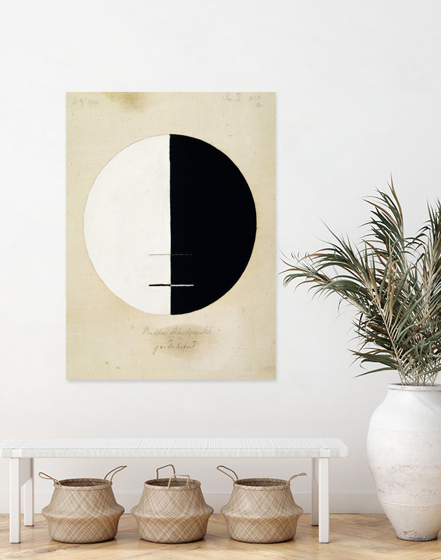 Buddha's Standpoint in the Earthly Life, No. 3a, 1920 by Hilma af Klint on GIANT ART - beige museums