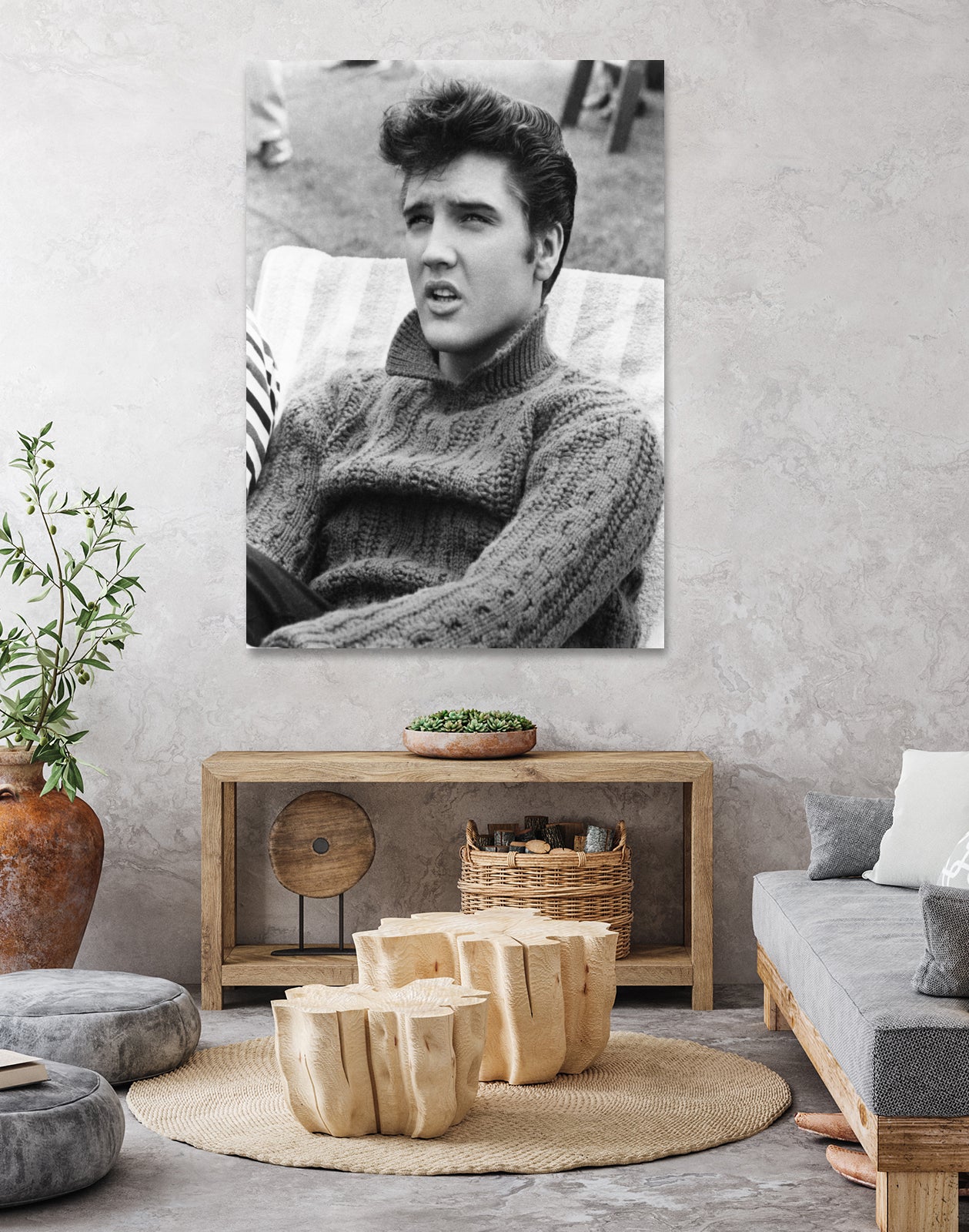 Jailhouse Rock by Richard Thorpe, 1957 by Bridgeman Images on GIANT ART - black and white photography