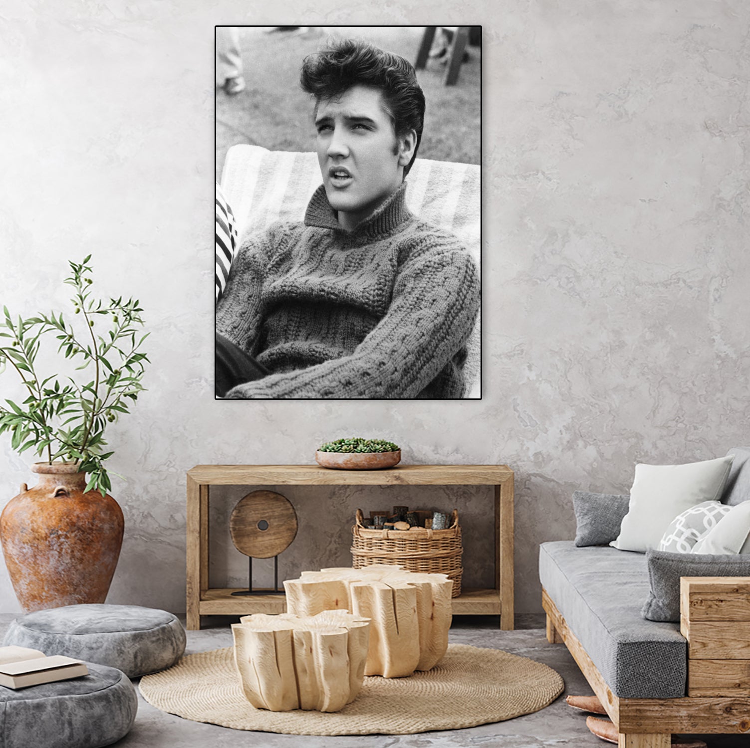 Jailhouse Rock by Richard Thorpe, 1957 by Bridgeman Images on GIANT ART - black and white photography