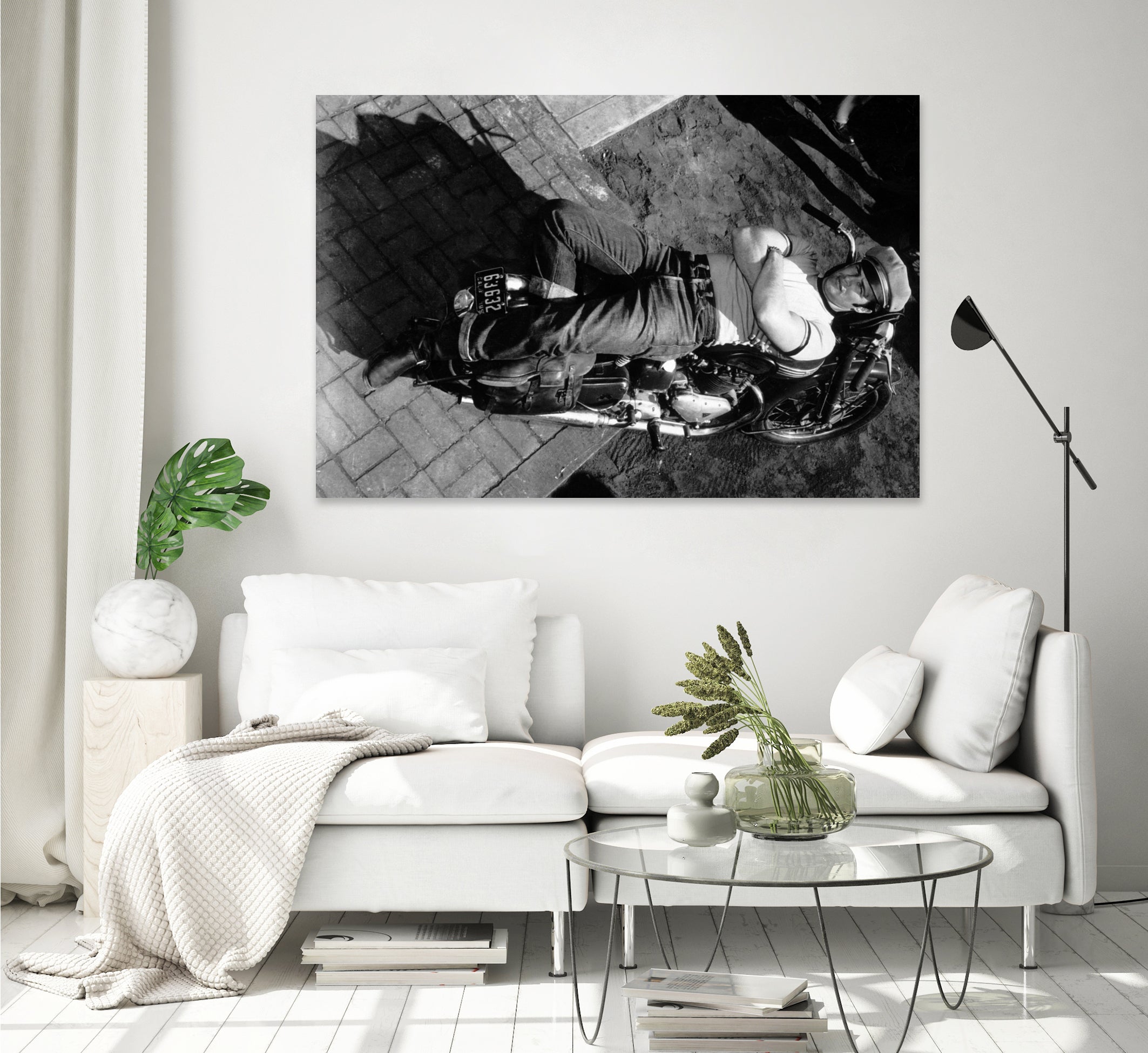 The Wild One directed by Laszlo Benedek, 1953 by Bridgeman Images on GIANT ART - black and white photography