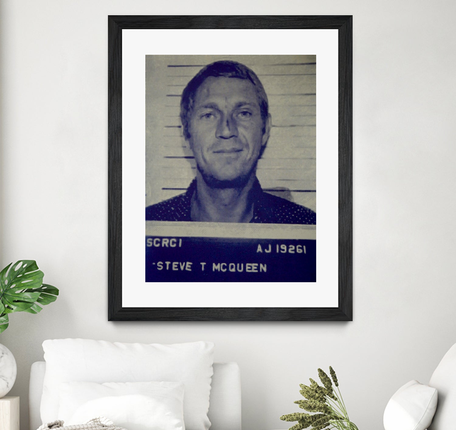 Steve McQueen I, 2017 by Bridgeman Iamges on GIANT ART - black