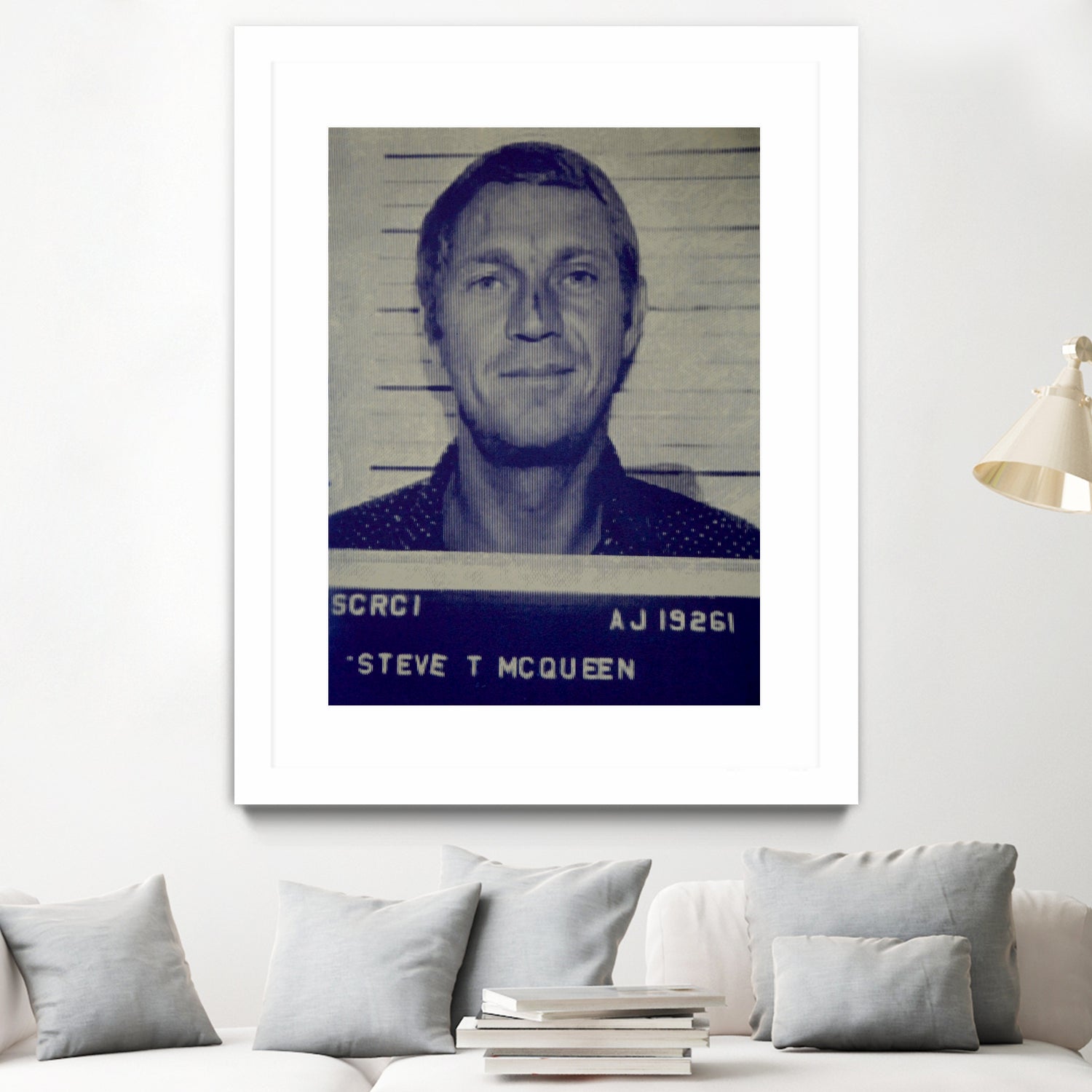 Steve McQueen I, 2017 by Bridgeman Iamges on GIANT ART - black