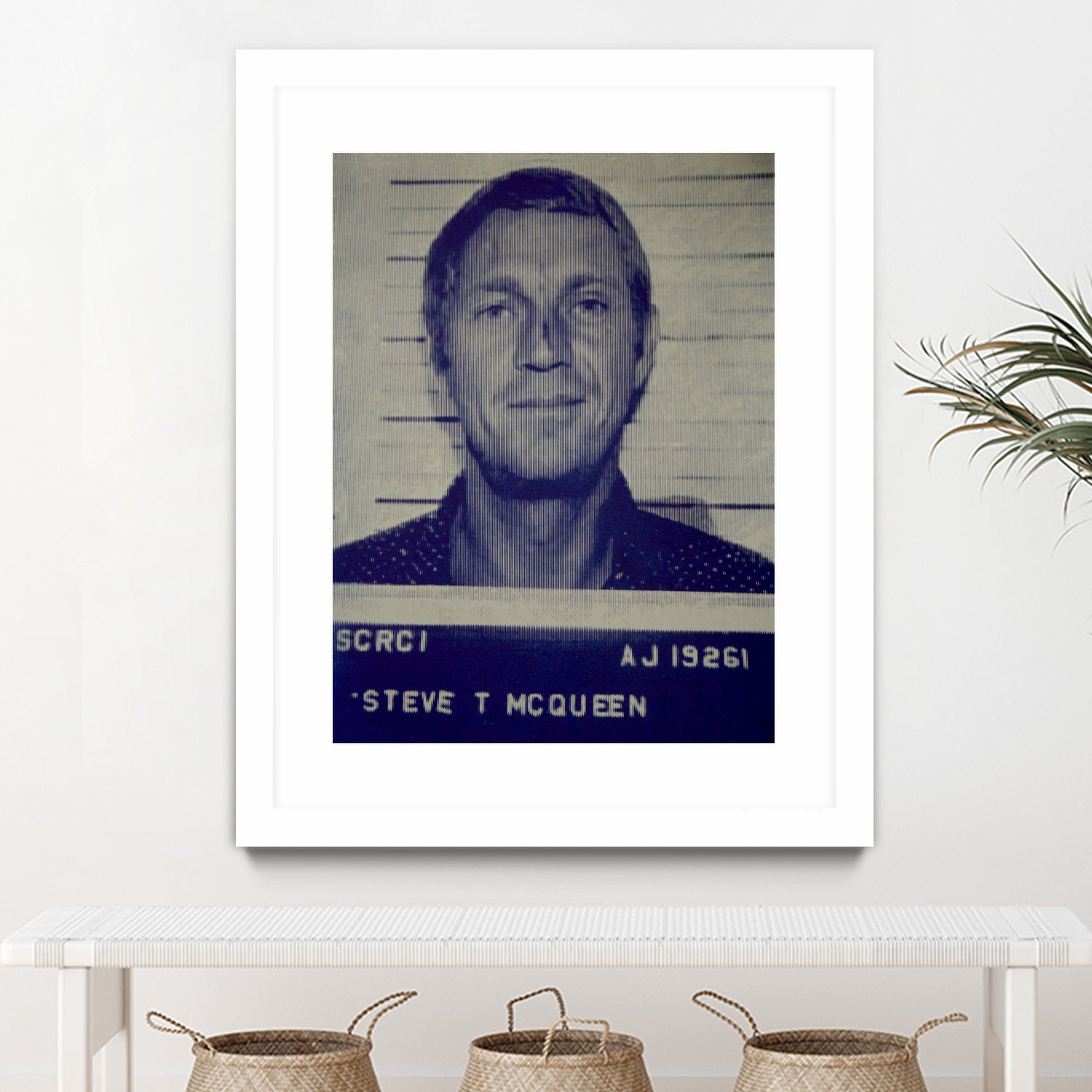 Steve McQueen I, 2017 by Bridgeman Iamges on GIANT ART - black