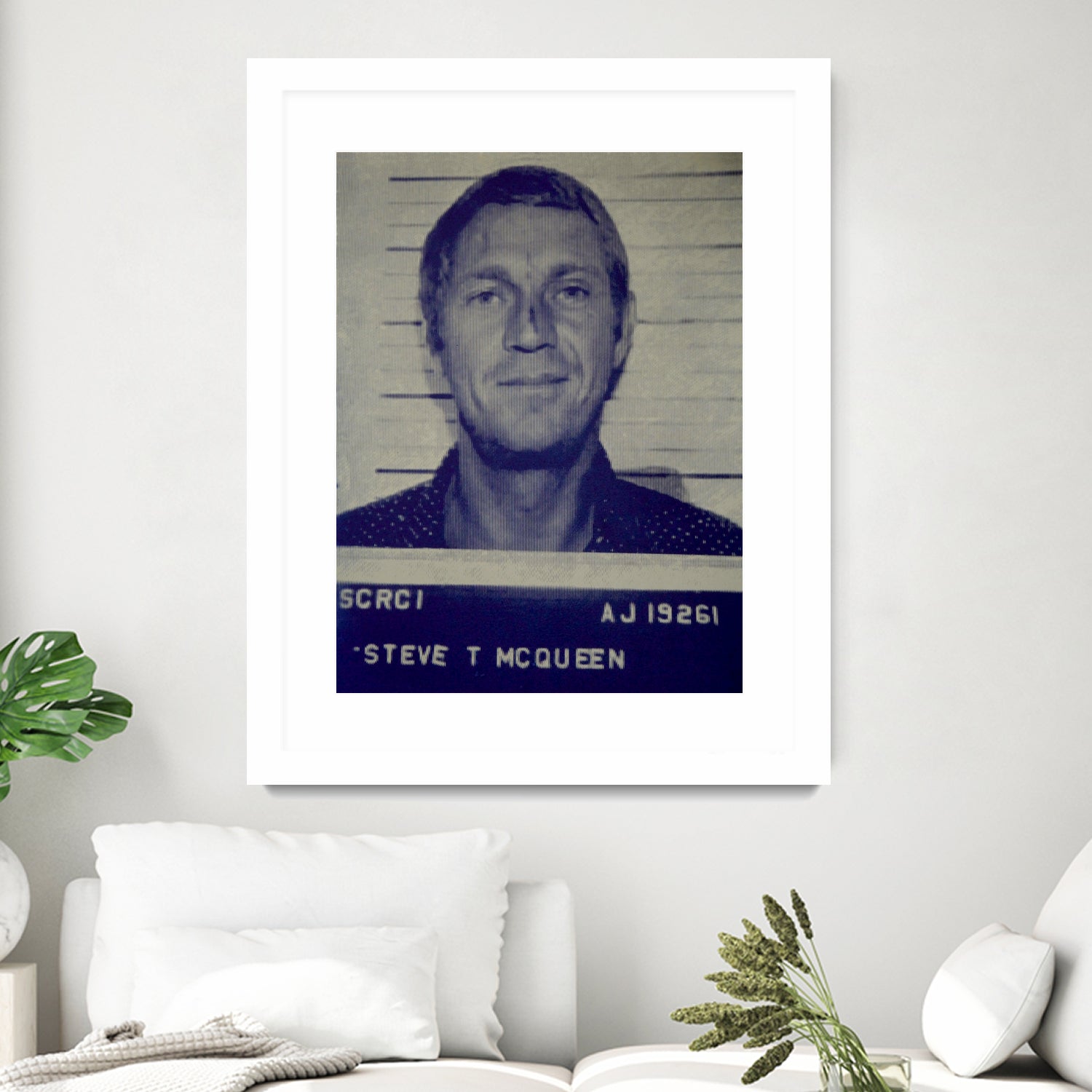 Steve McQueen I, 2017 by Bridgeman Iamges on GIANT ART - black