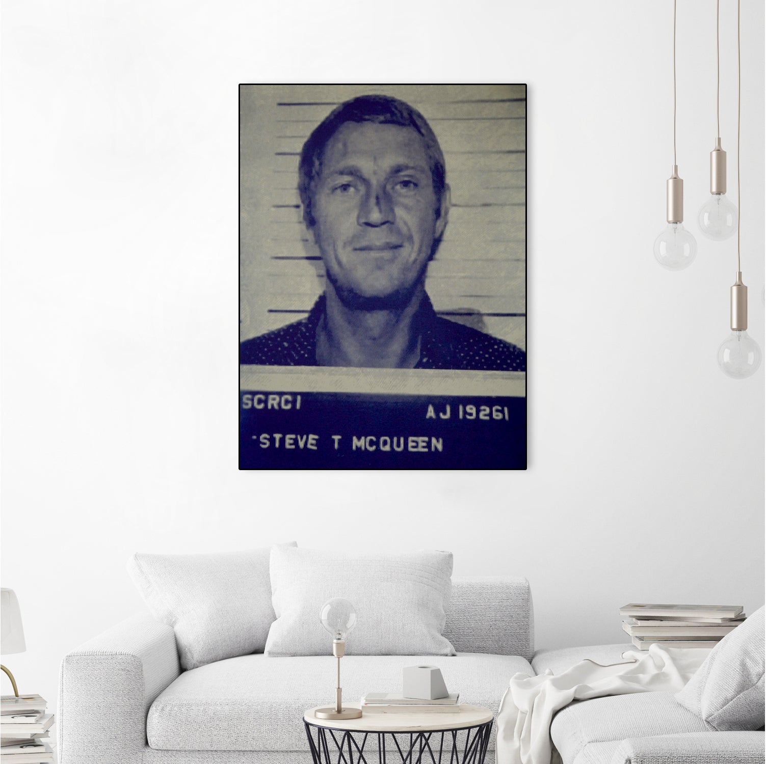 Steve McQueen I, 2017 by Bridgeman Iamges on GIANT ART - black