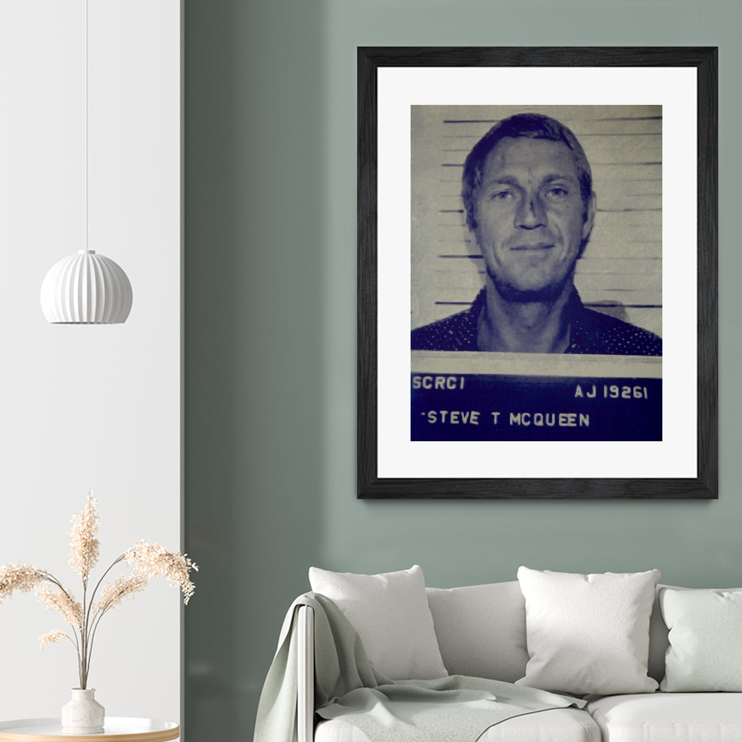 Steve McQueen I, 2017 by Bridgeman Iamges on GIANT ART - black