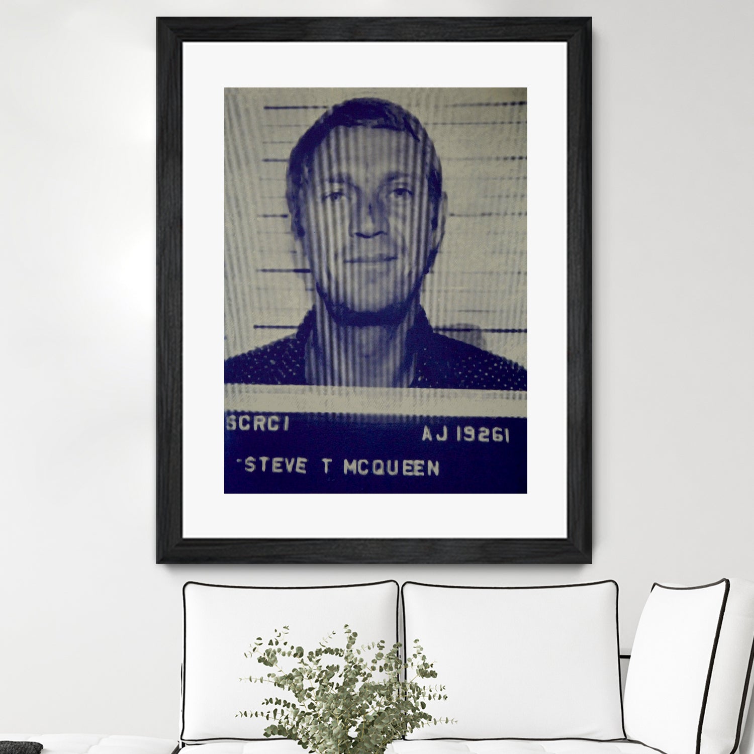 Steve McQueen I, 2017 by Bridgeman Iamges on GIANT ART - black