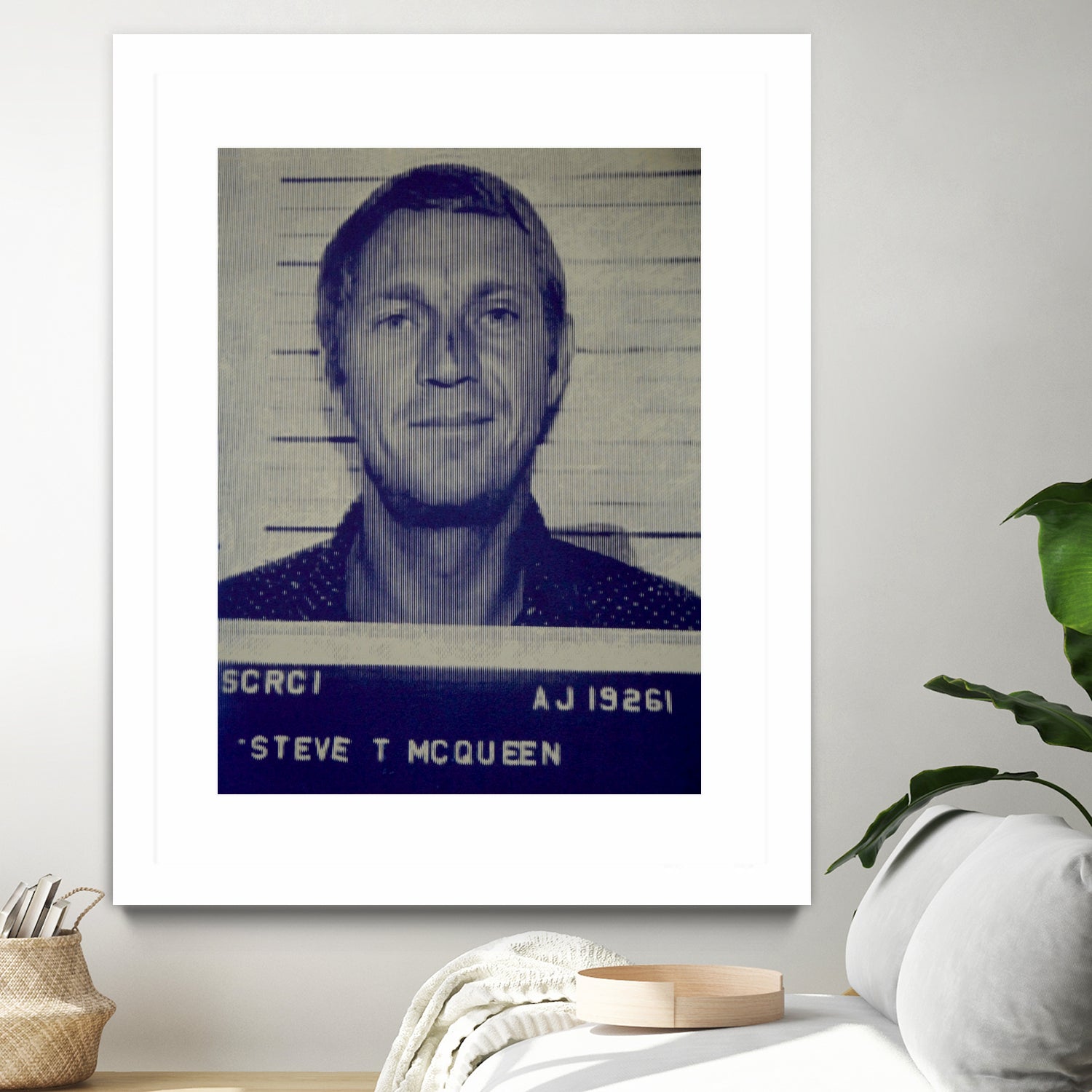 Steve McQueen I, 2017 by Bridgeman Iamges on GIANT ART - black