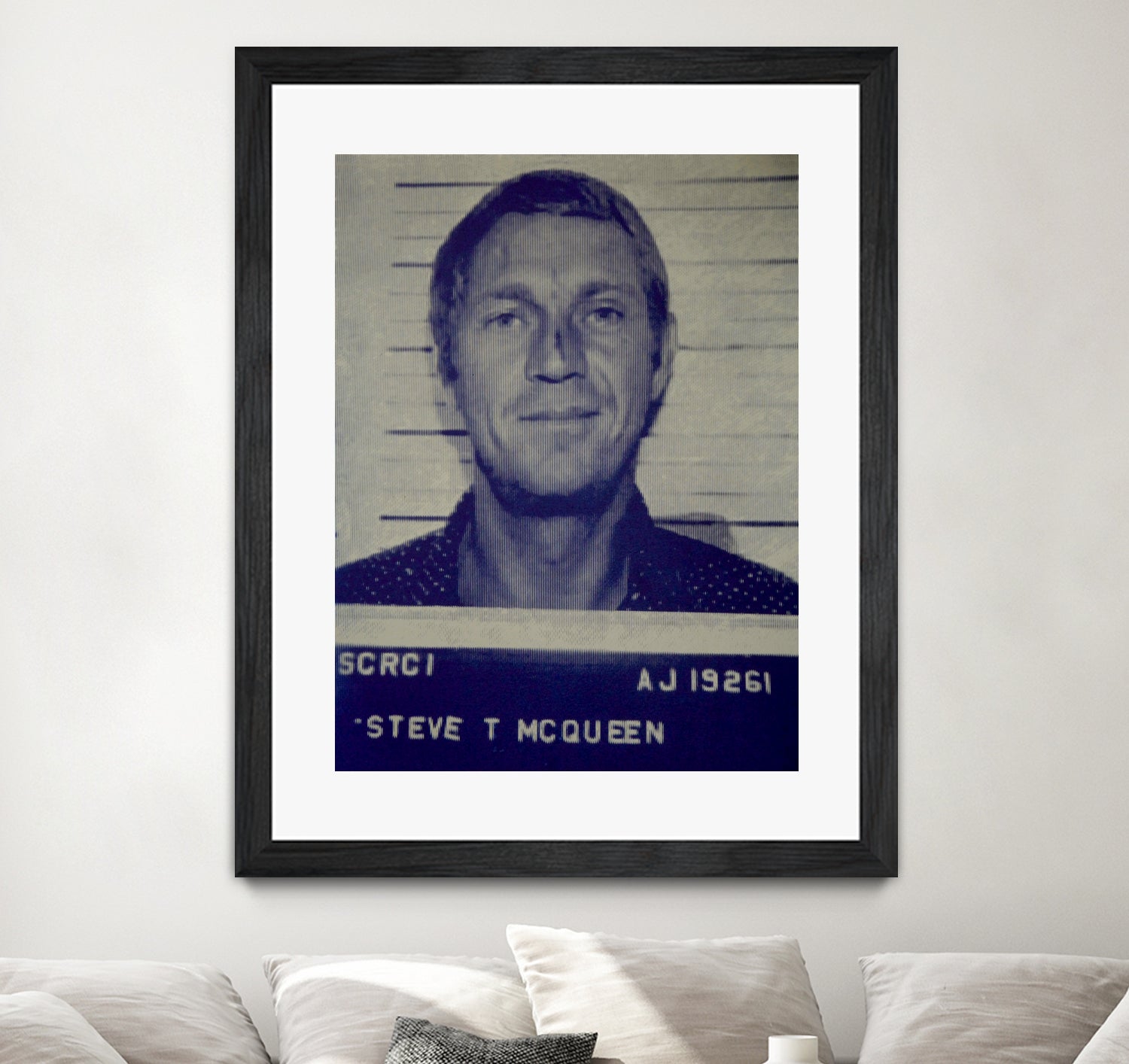 Steve McQueen I, 2017 by Bridgeman Iamges on GIANT ART - black