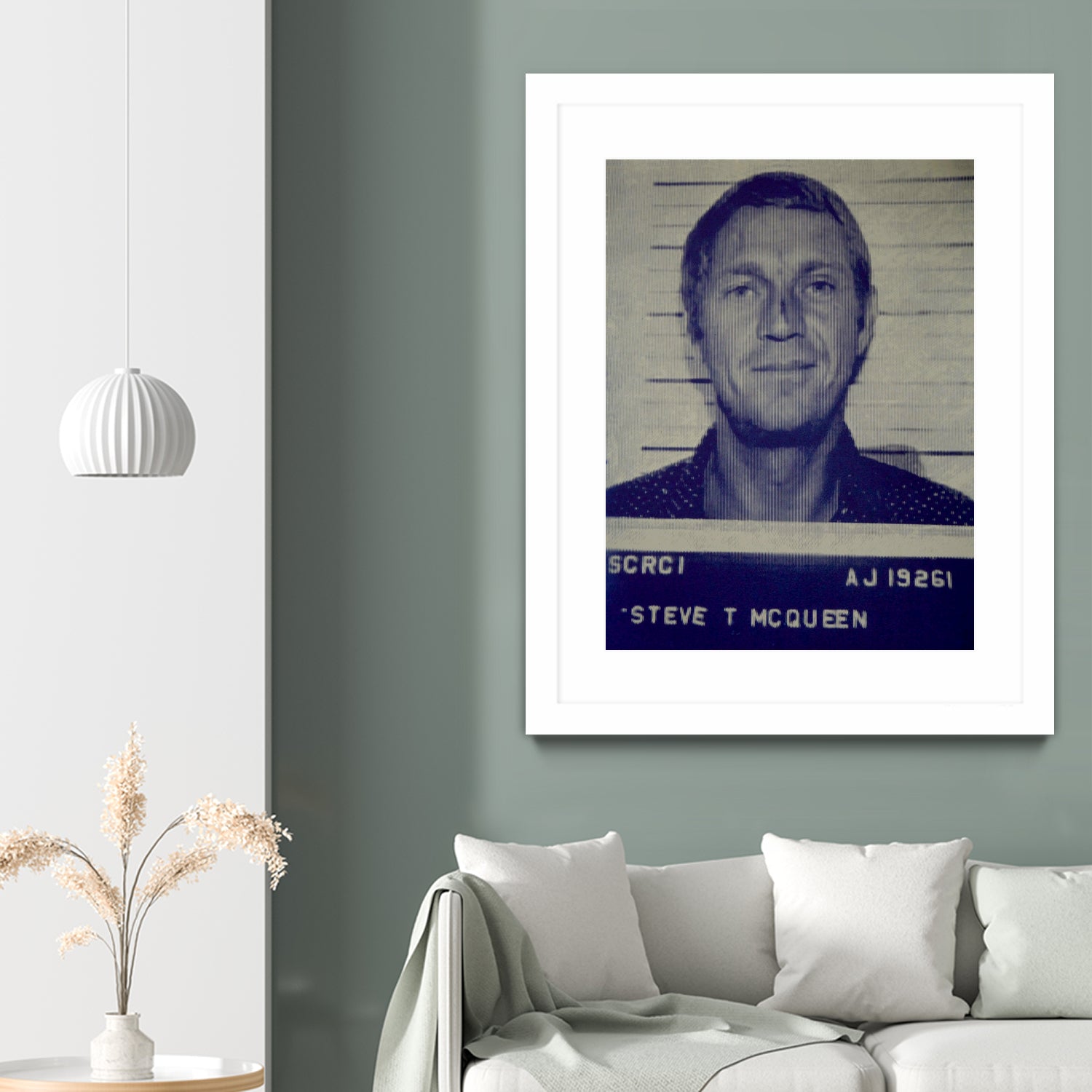 Steve McQueen I, 2017 by Bridgeman Iamges on GIANT ART - black