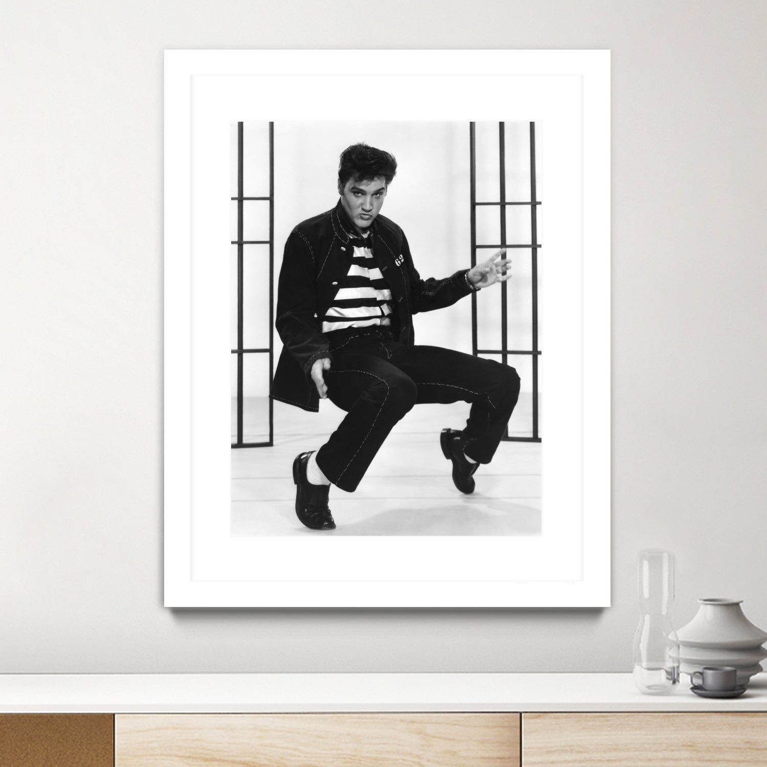 Elvis Presley by Bridgeman Images on GIANT ART - black and white photography
