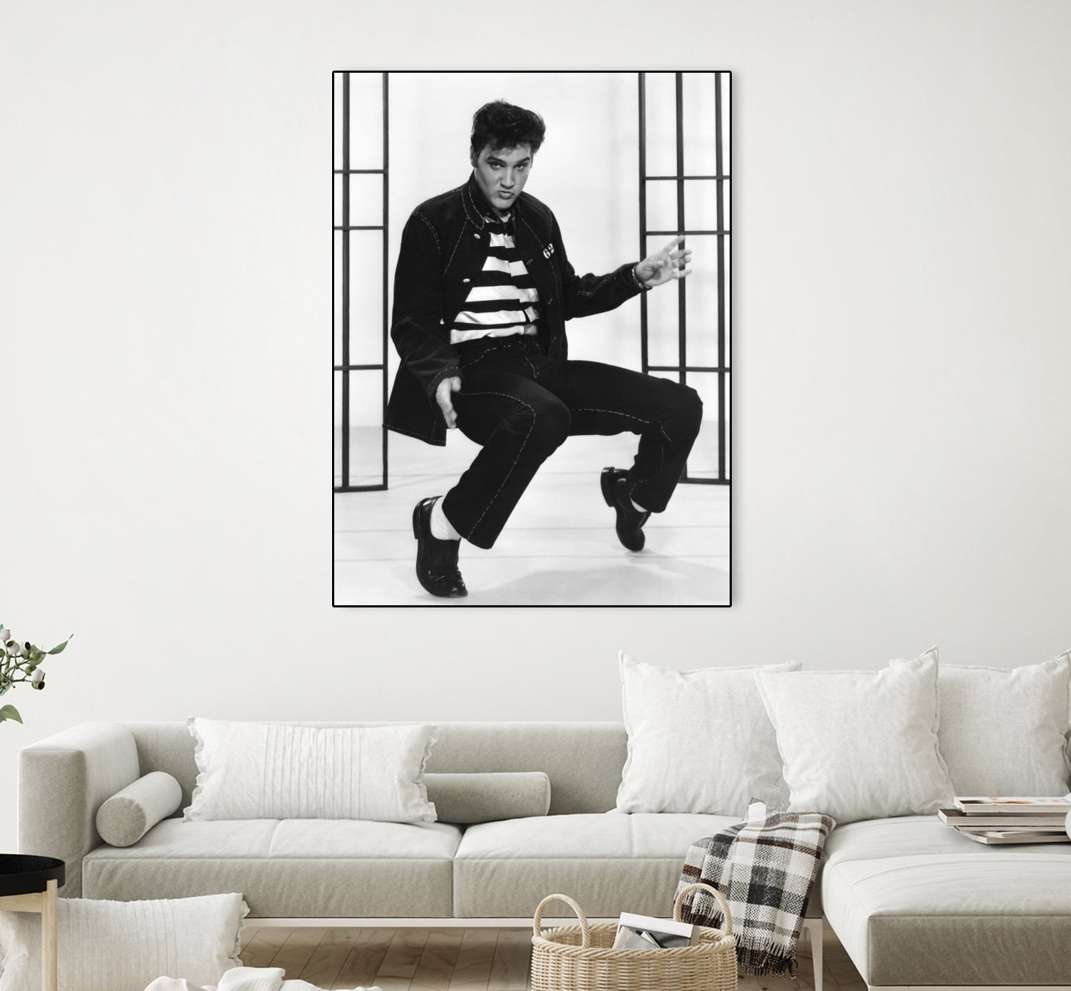Elvis Presley by Bridgeman Images on GIANT ART - black and white photography