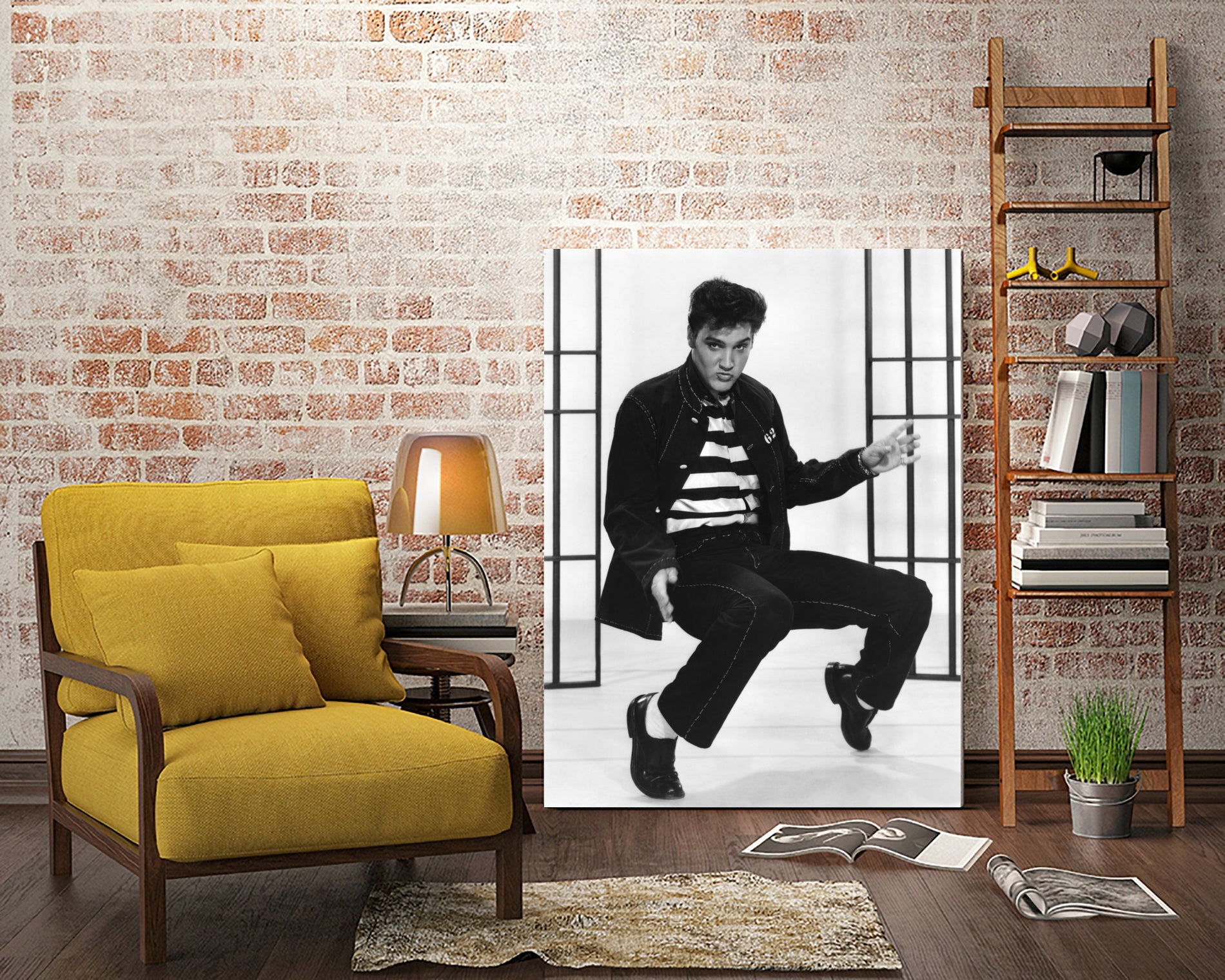 Elvis Presley by Bridgeman Images on GIANT ART - black and white photography