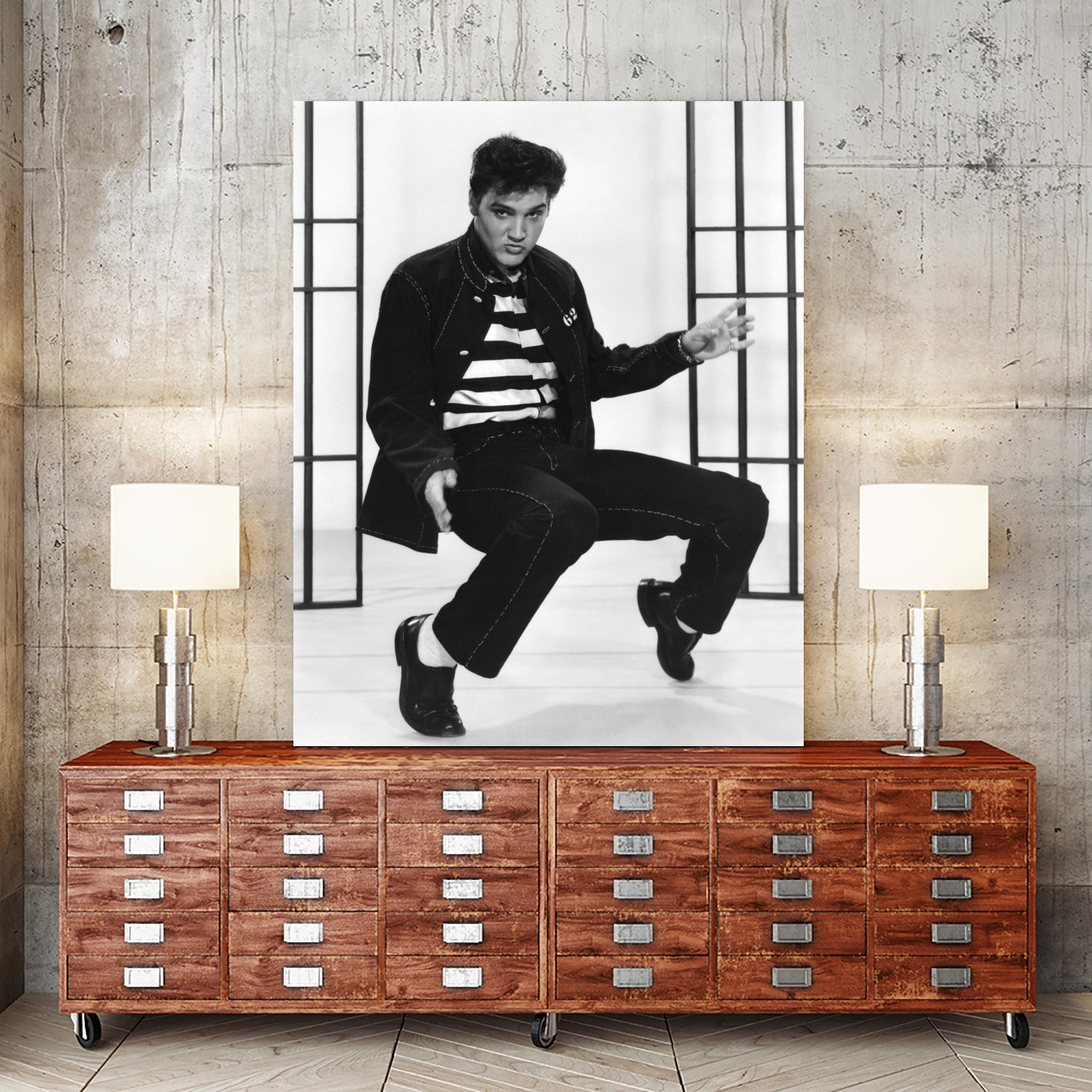 Elvis Presley by Bridgeman Images on GIANT ART - black and white photography