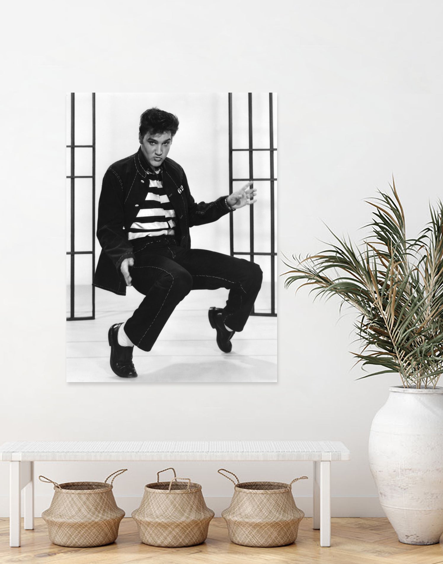 Elvis Presley by Bridgeman Images on GIANT ART - black and white photography