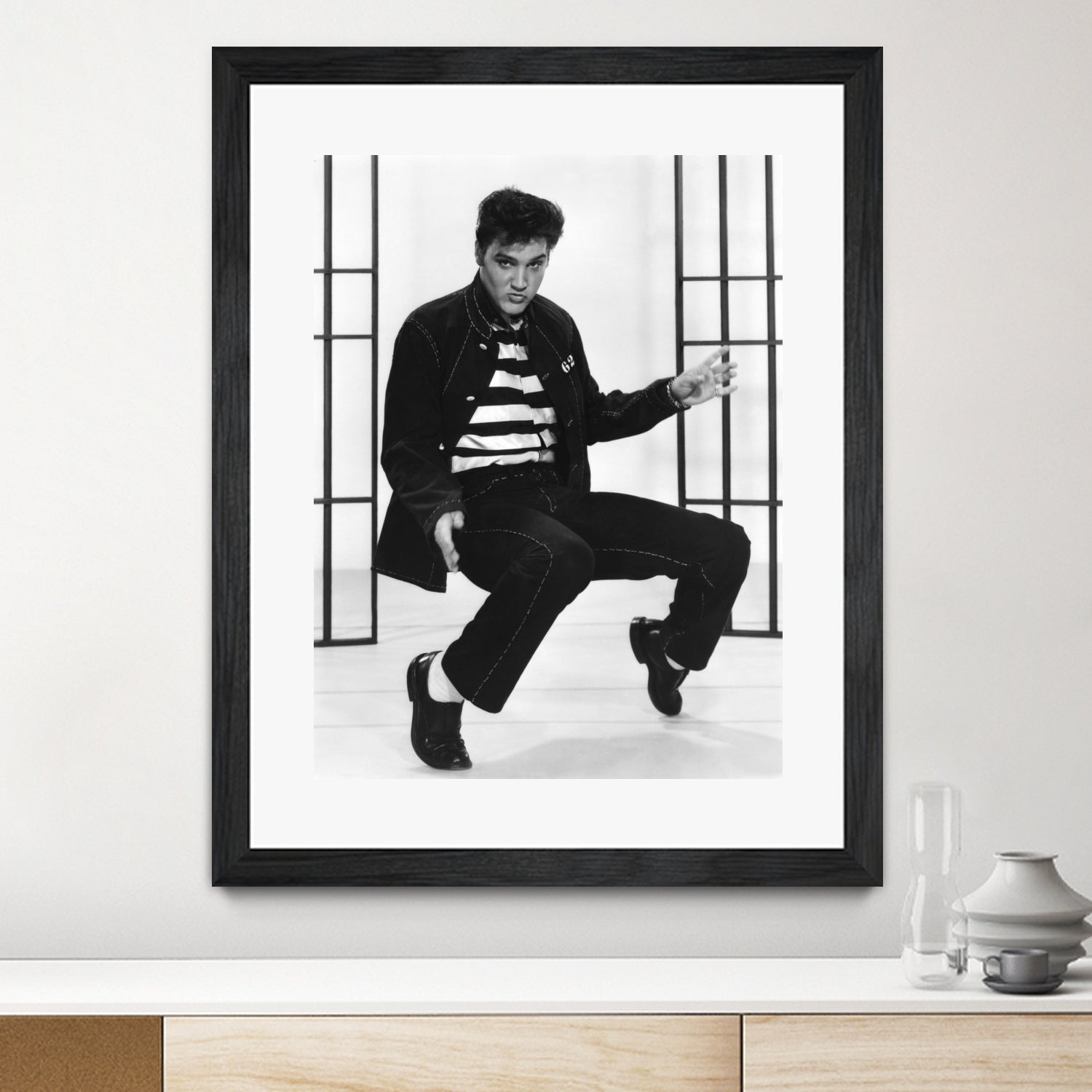 Elvis Presley by Bridgeman Images on GIANT ART - black and white photography