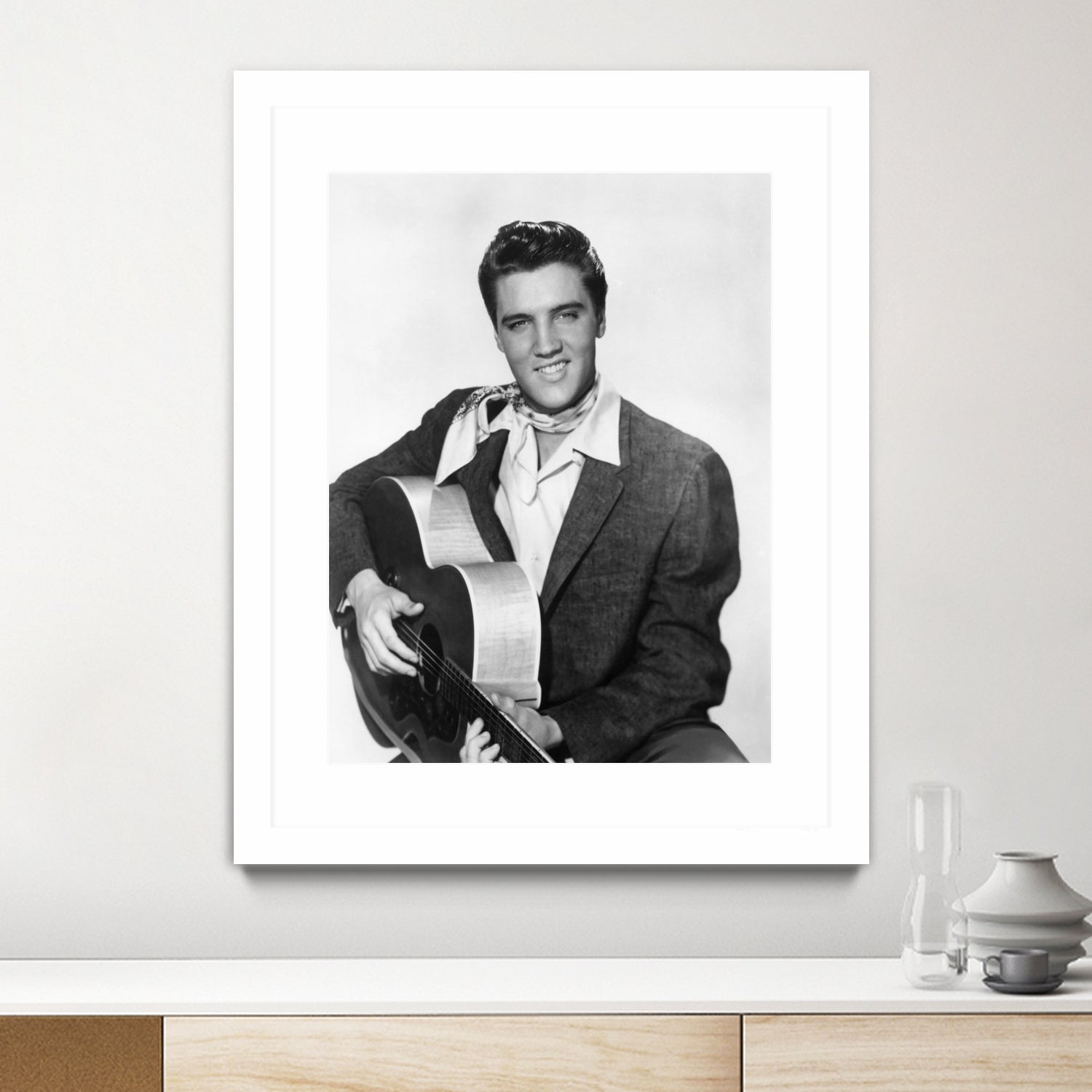 Elvis Presley by Paramount Pictures Bridgeman Images on GIANT ART - black and white photography