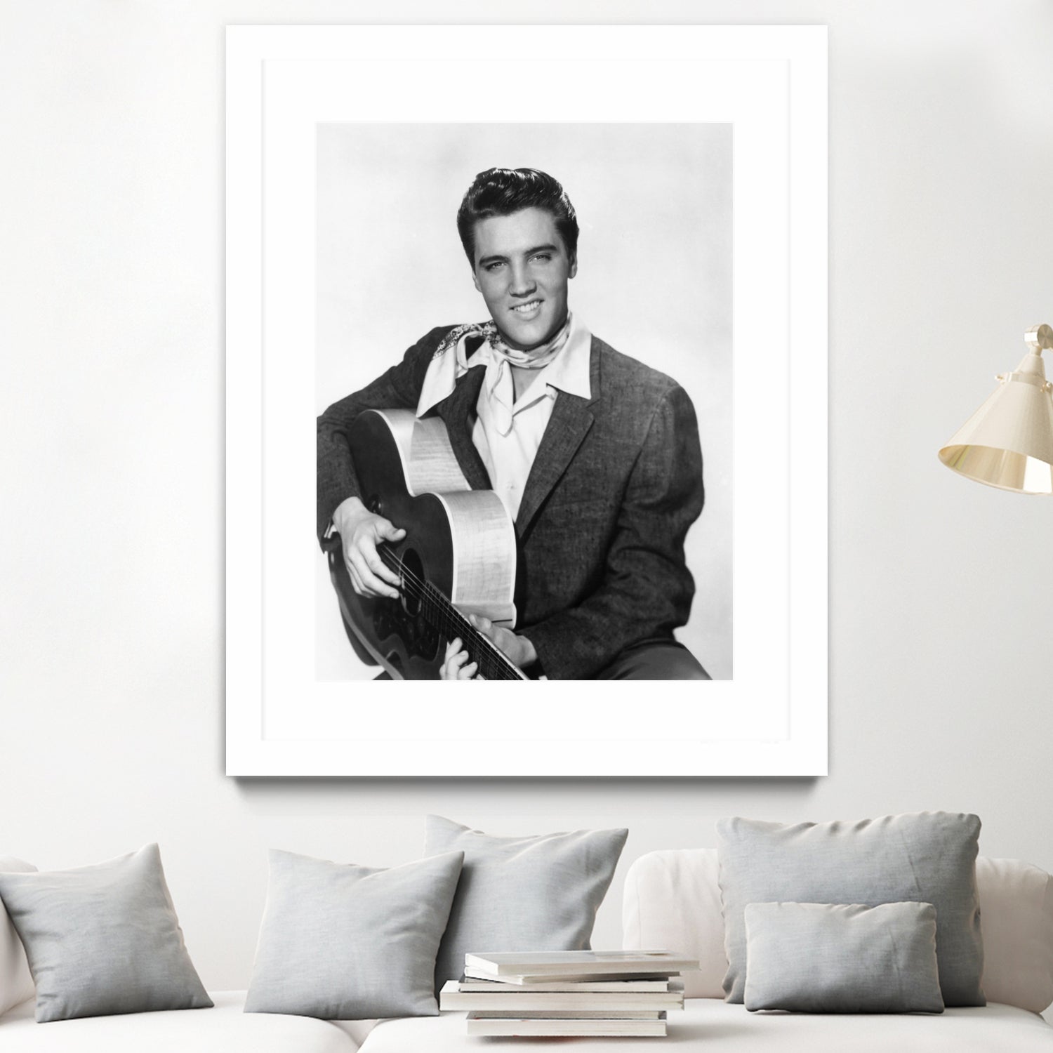 Elvis Presley by Paramount Pictures Bridgeman Images on GIANT ART - black and white photography