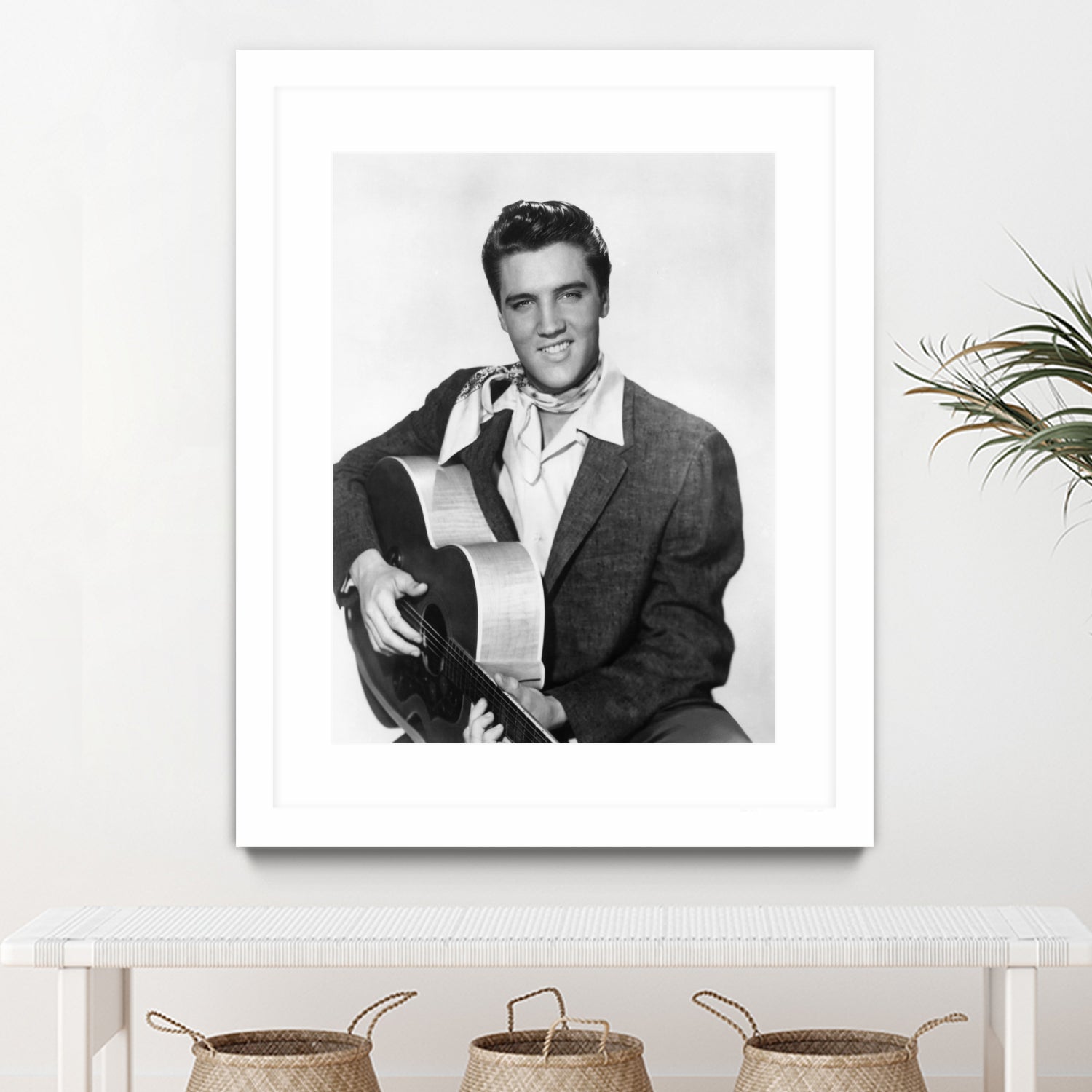Elvis Presley by Paramount Pictures Bridgeman Images on GIANT ART - black and white photography