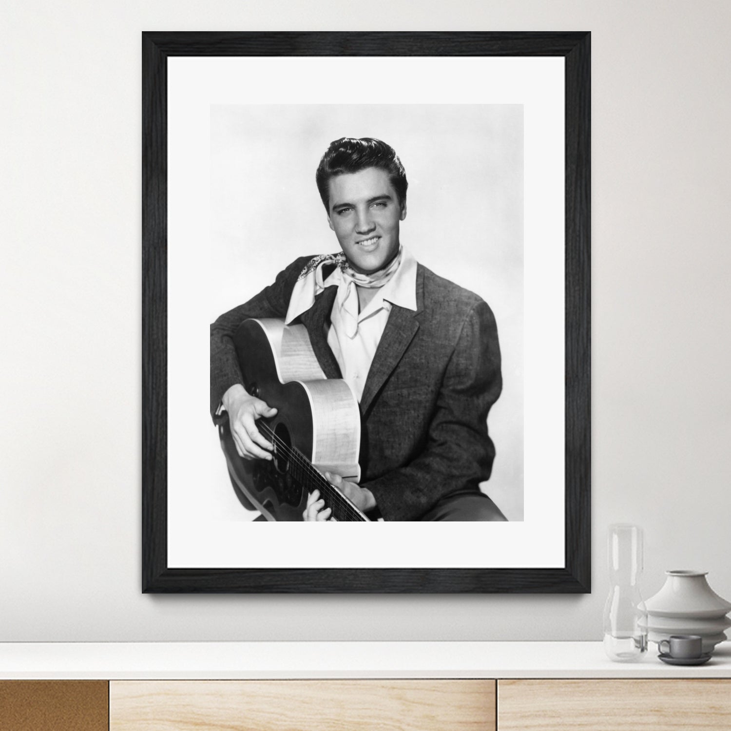 Elvis Presley by Paramount Pictures Bridgeman Images on GIANT ART - black and white photography