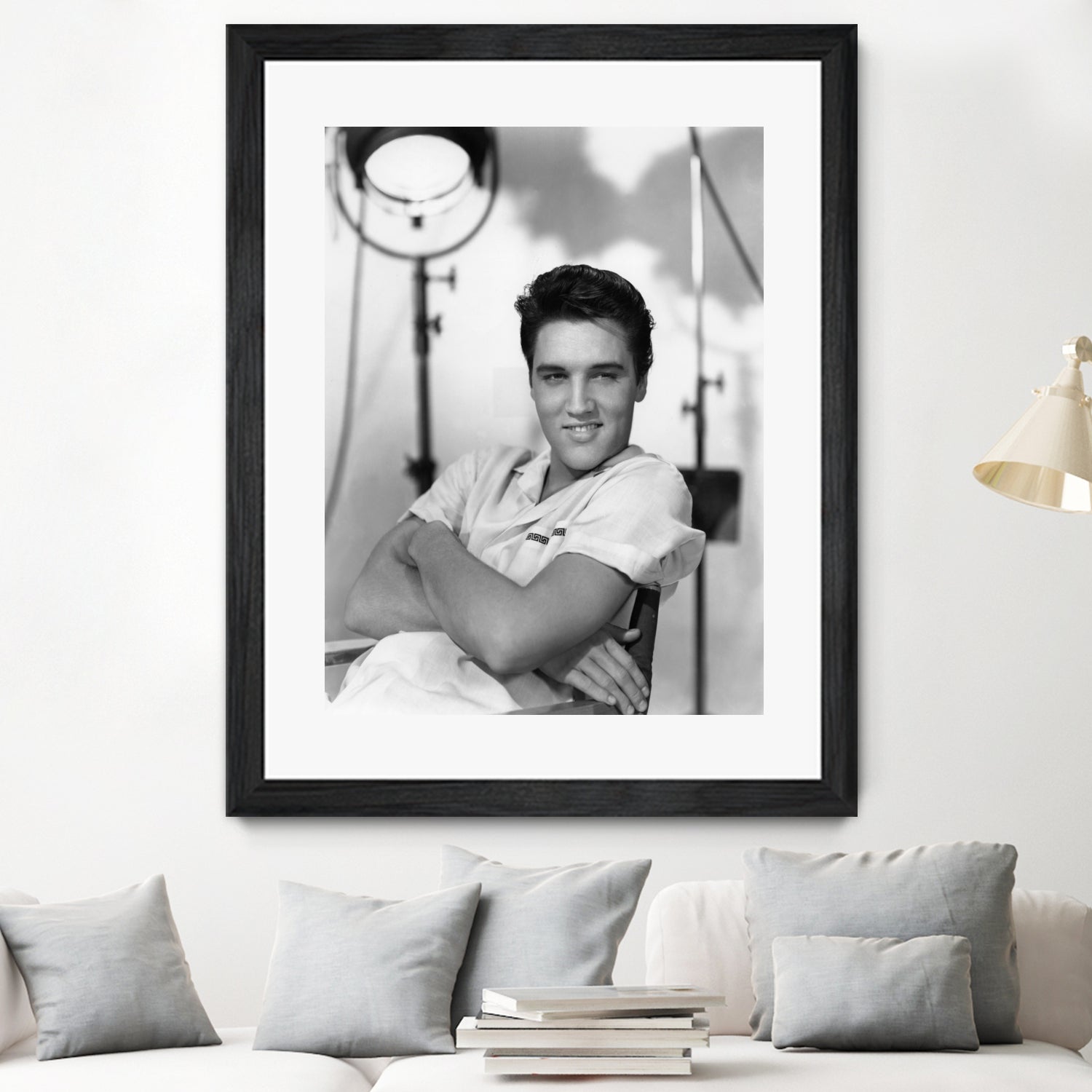 Elvis Presley by Bridgman Images on GIANT ART - black and white photography