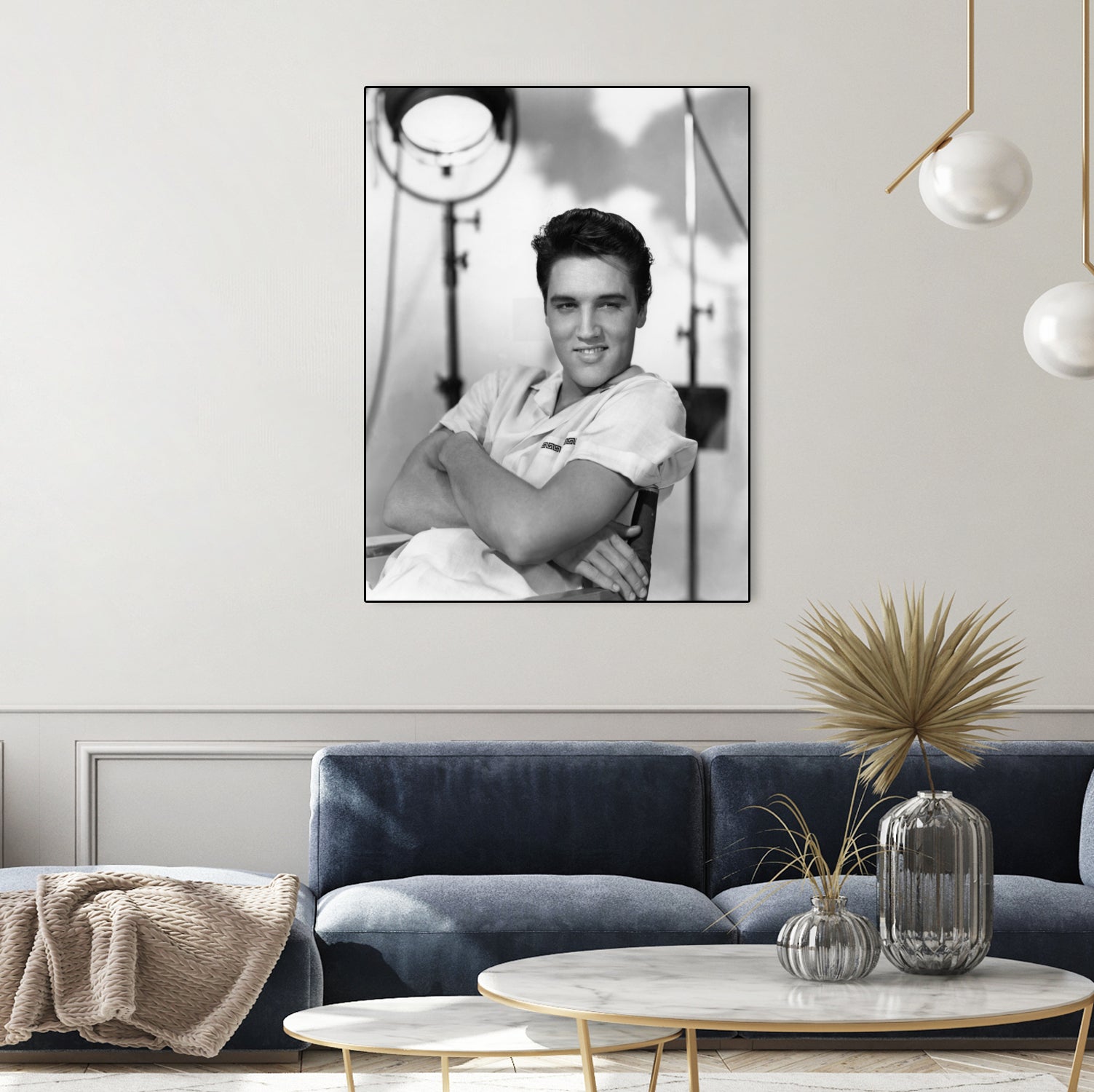 Elvis Presley by Bridgman Images on GIANT ART - black and white photography