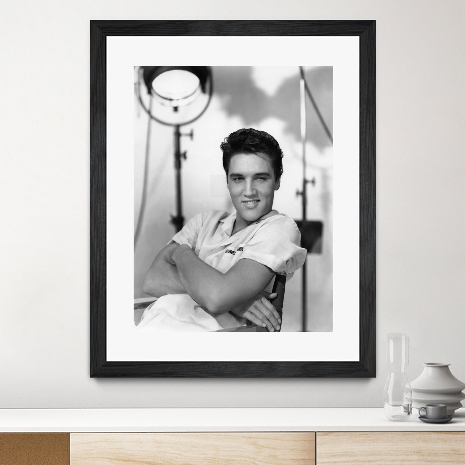 Elvis Presley by Bridgman Images on GIANT ART - black and white photography