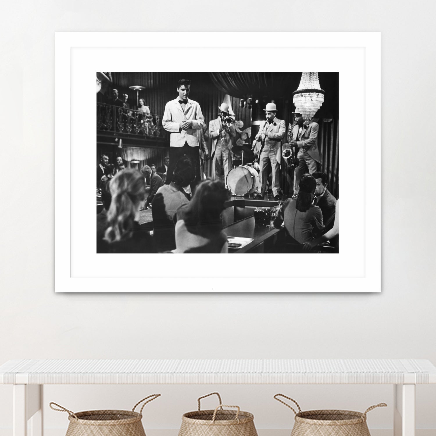 Elvis Presley by Bridgeman Images on GIANT ART - black and white photography