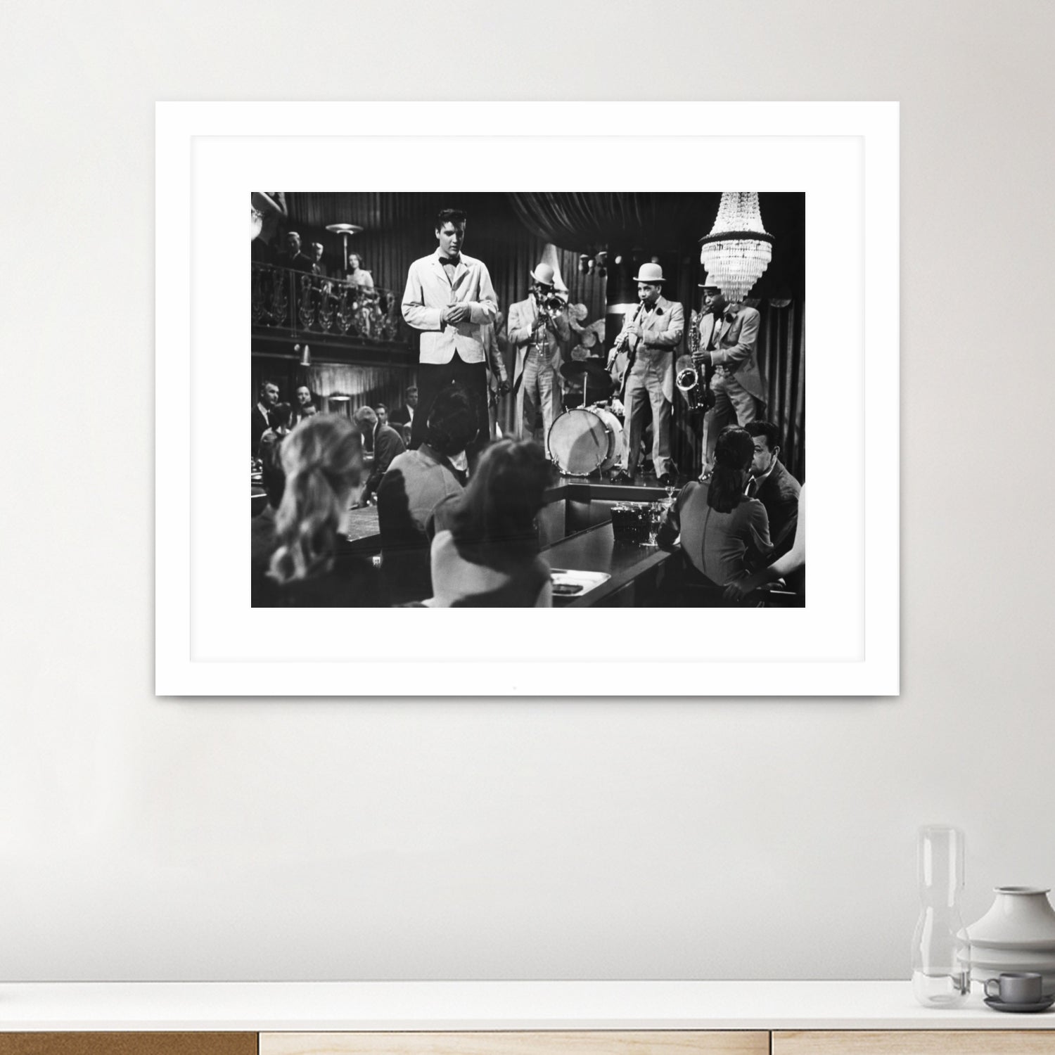 Elvis Presley by Bridgeman Images on GIANT ART - black and white photography