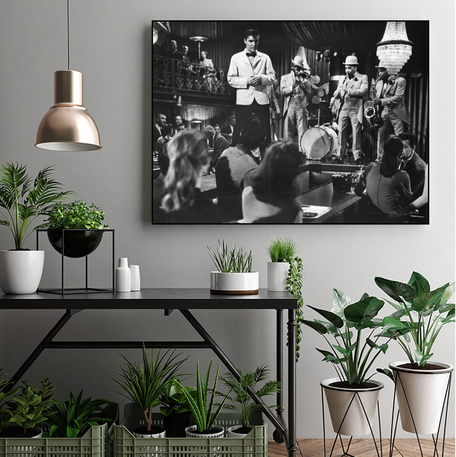 Elvis Presley by Bridgeman Images on GIANT ART - black and white photography