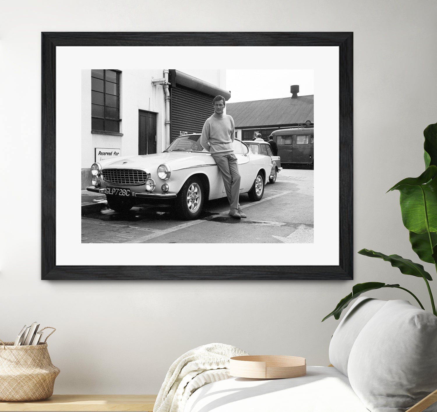 Volvo P1800, 1966 by bridgeman Images on GIANT ART - black and white photography