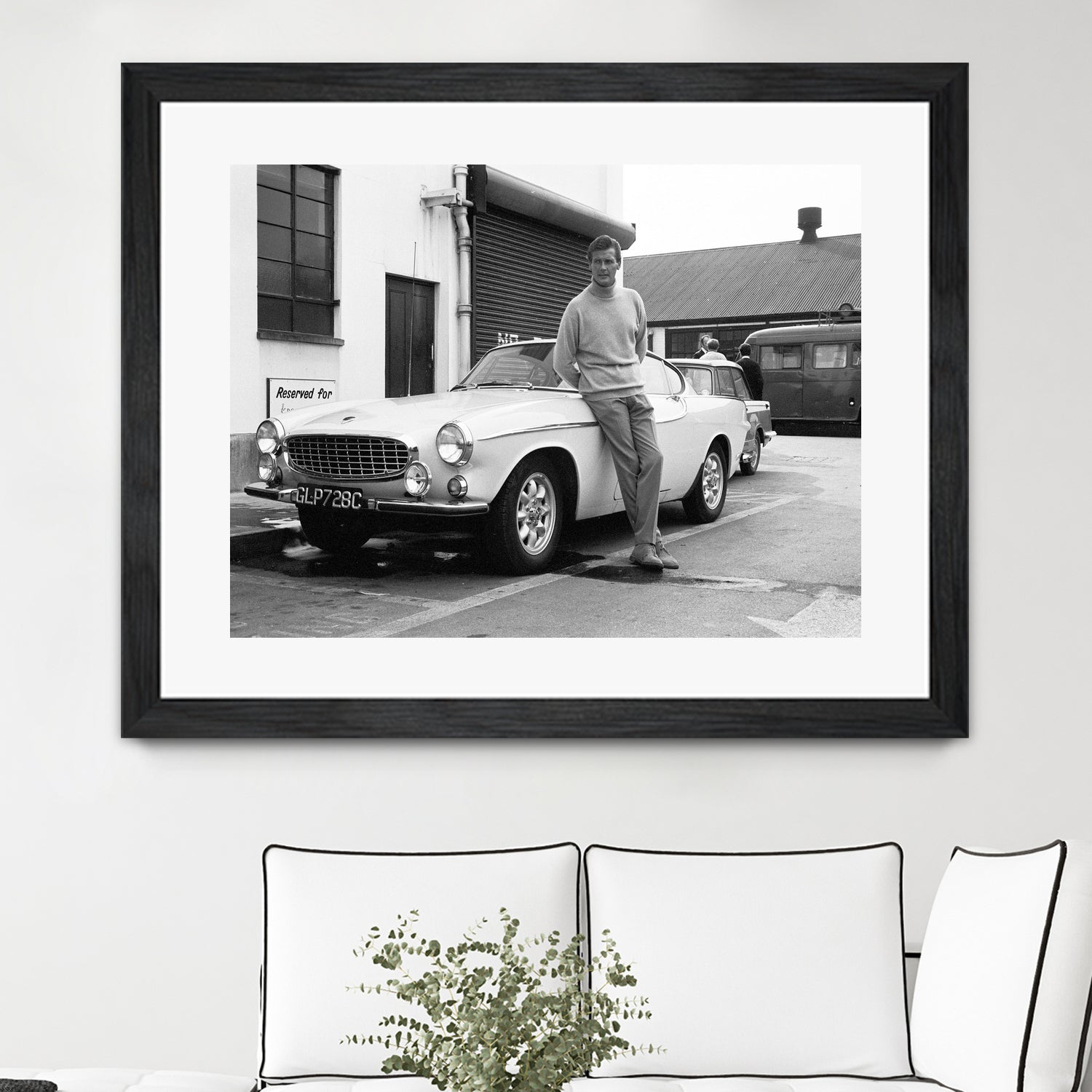 Volvo P1800, 1966 by bridgeman Images on GIANT ART - black and white photography