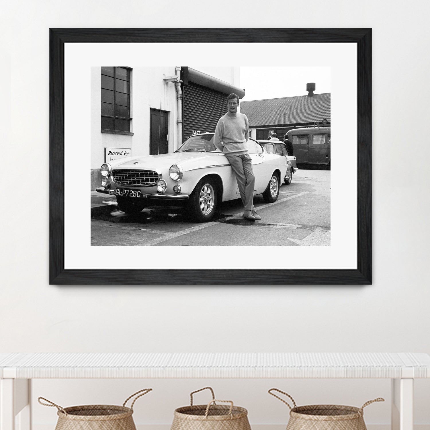 Volvo P1800, 1966 by bridgeman Images on GIANT ART - black and white photography