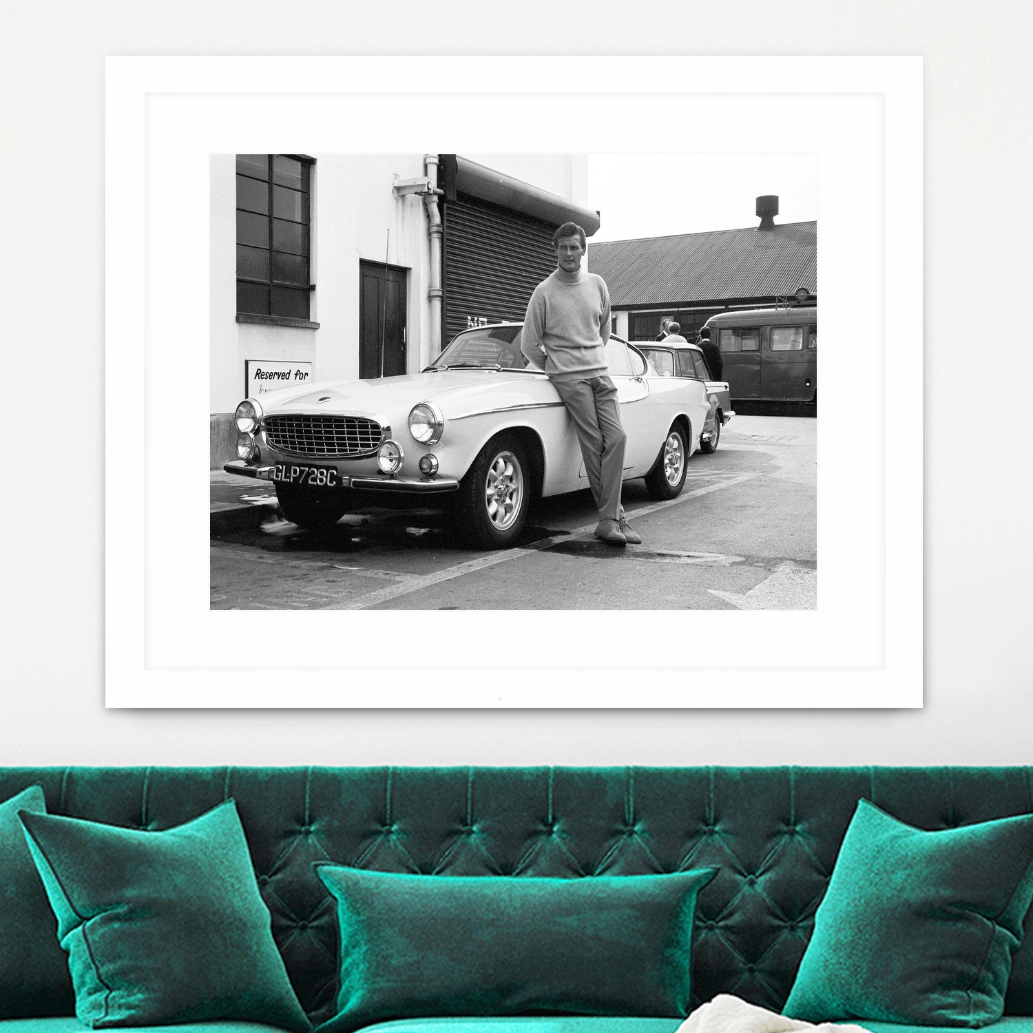 Volvo P1800, 1966 by bridgeman Images on GIANT ART - black and white photography