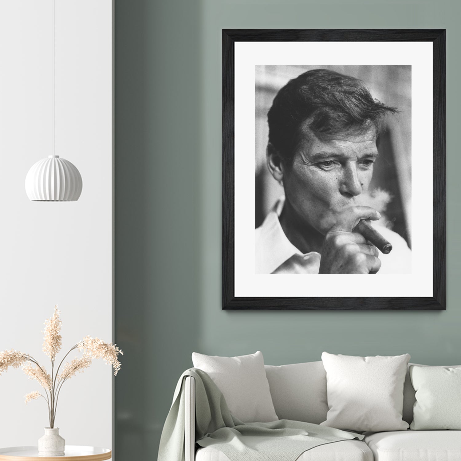 Roger Moore by © Classic Picture Library / Bridgeman Images on GIANT ART - black and white photography