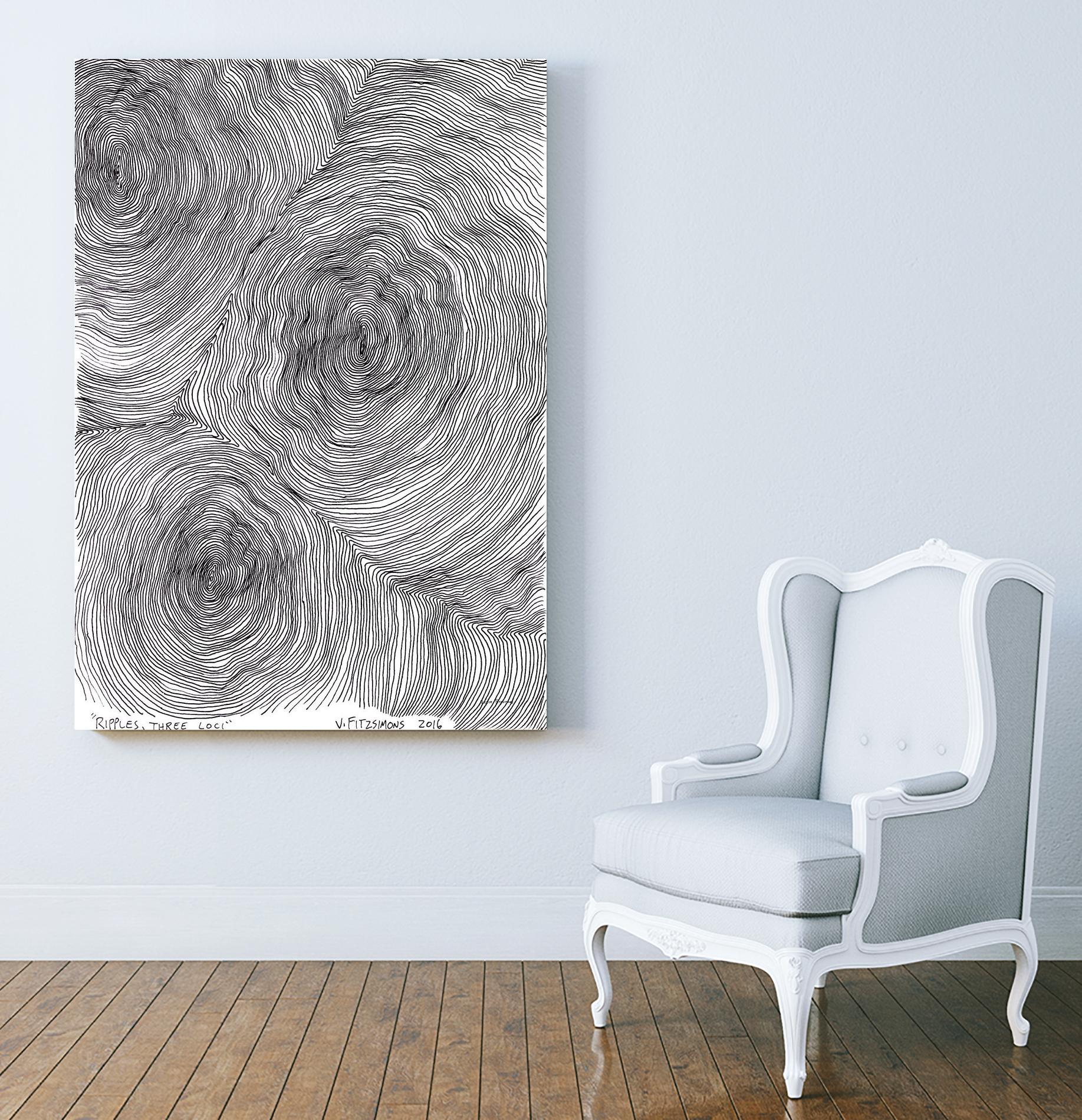 Ripples by Victor Fitzsimons on GIANT ART