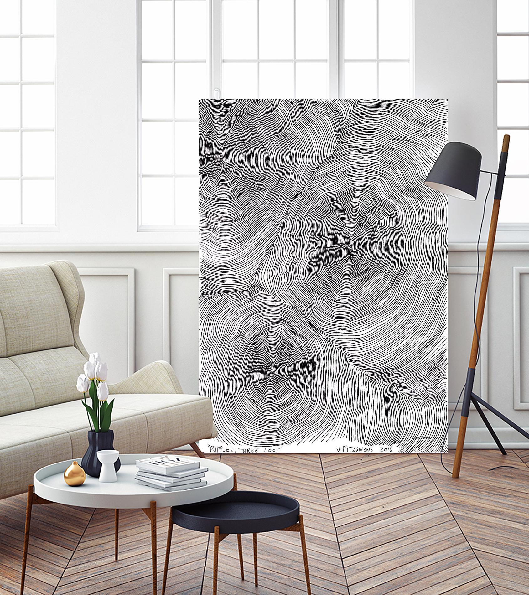 Ripples by Victor Fitzsimons on GIANT ART