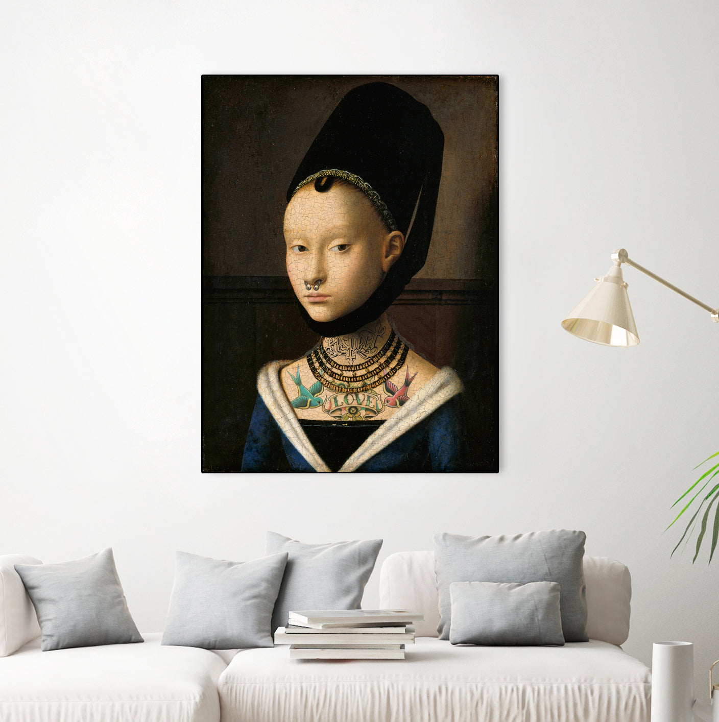 Young Woman by Caterina Lo Cicero on GIANT ART