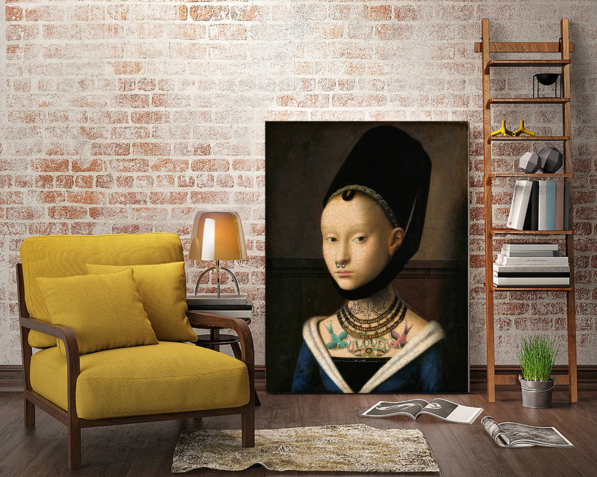 Young Woman by Caterina Lo Cicero on GIANT ART