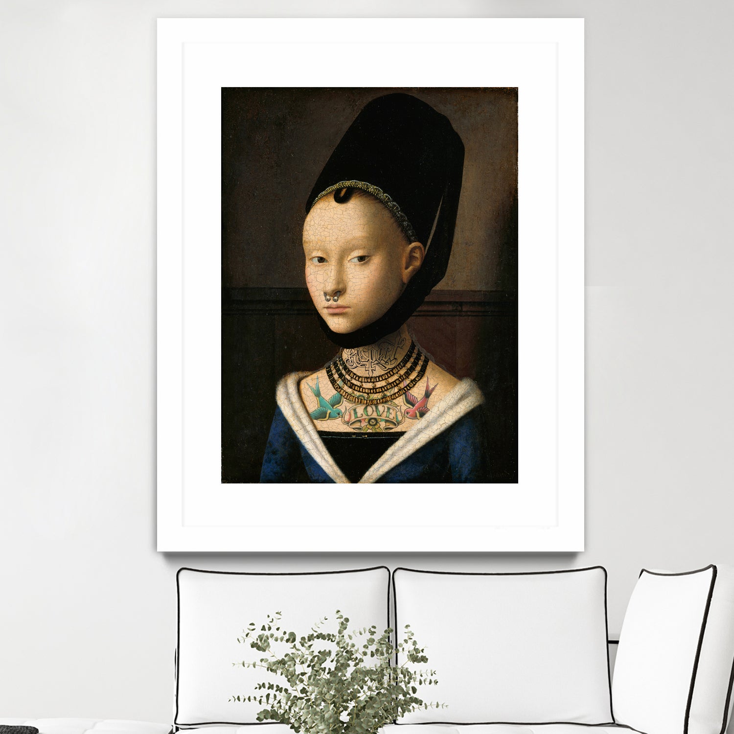 Young Woman by Caterina Lo Cicero on GIANT ART