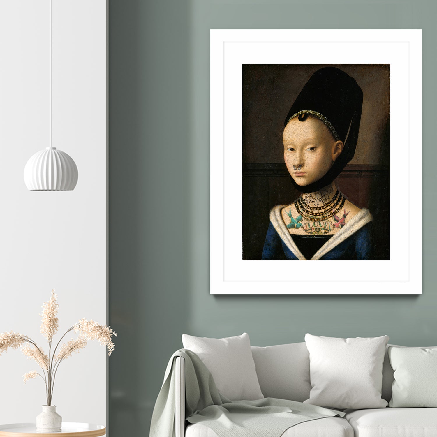 Young Woman by Caterina Lo Cicero on GIANT ART