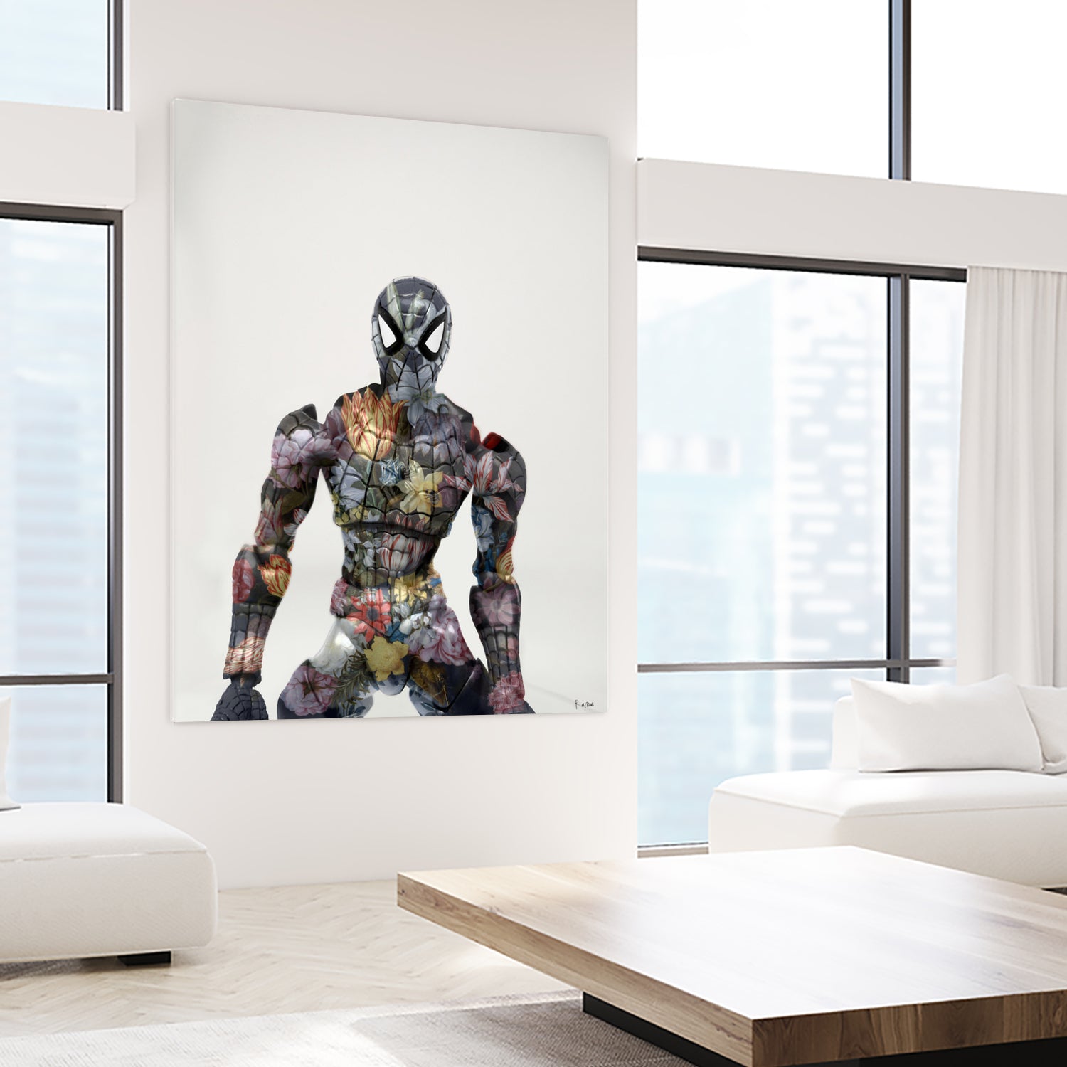 Botanical Spiderman by Caterina Lo Cicero on GIANT ART