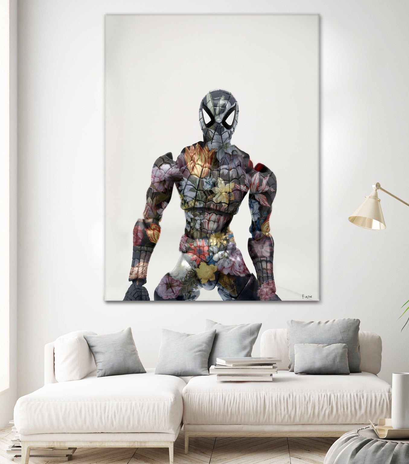 Botanical Spiderman by Caterina Lo Cicero on GIANT ART