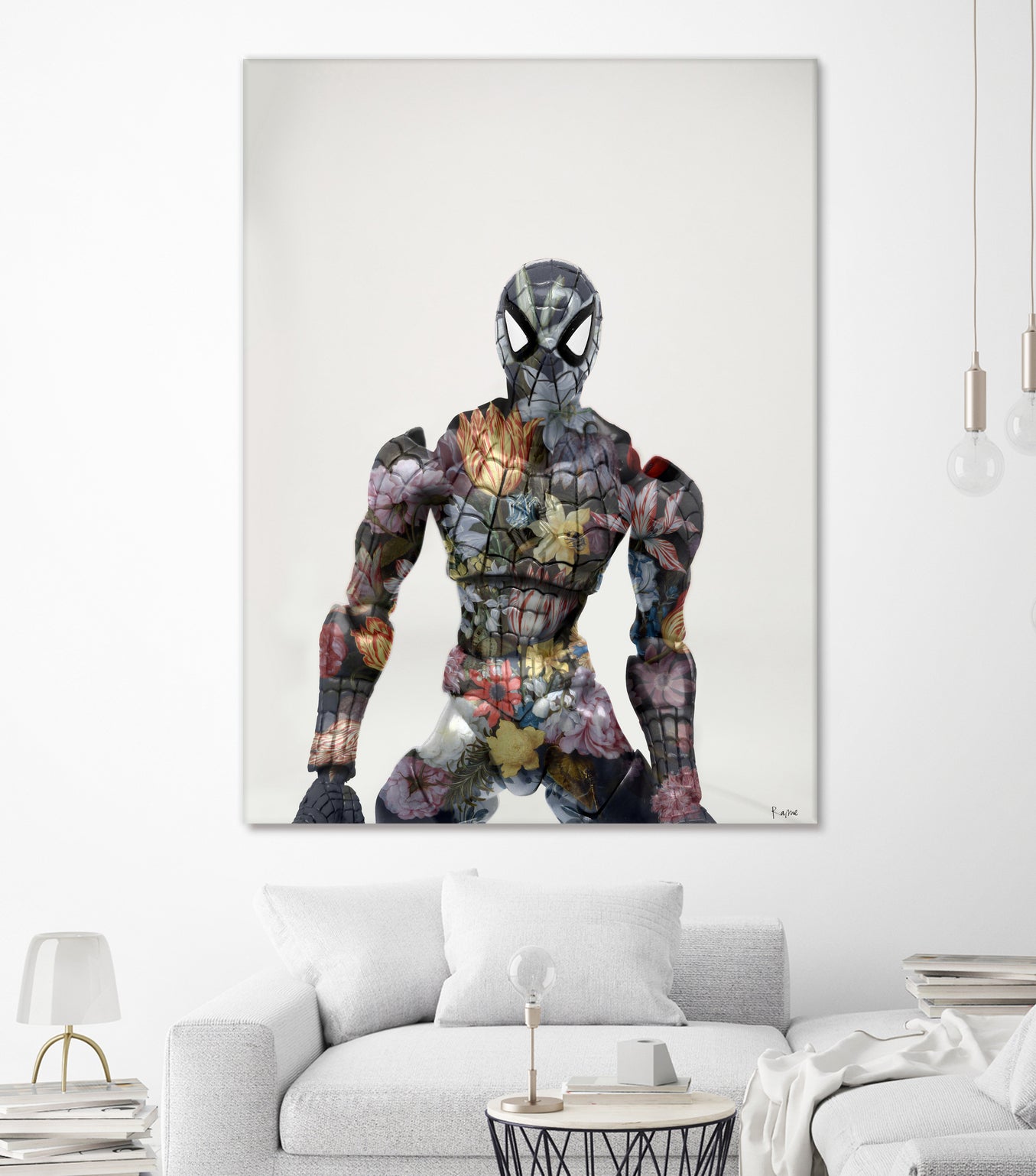 Botanical Spiderman by Caterina Lo Cicero on GIANT ART