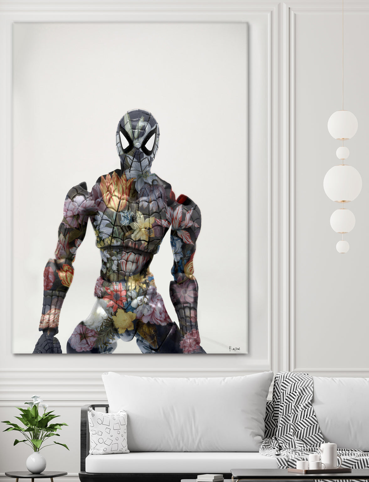 Botanical Spiderman by Caterina Lo Cicero on GIANT ART