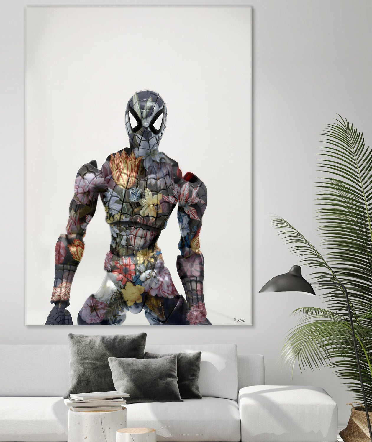 Botanical Spiderman by Caterina Lo Cicero on GIANT ART